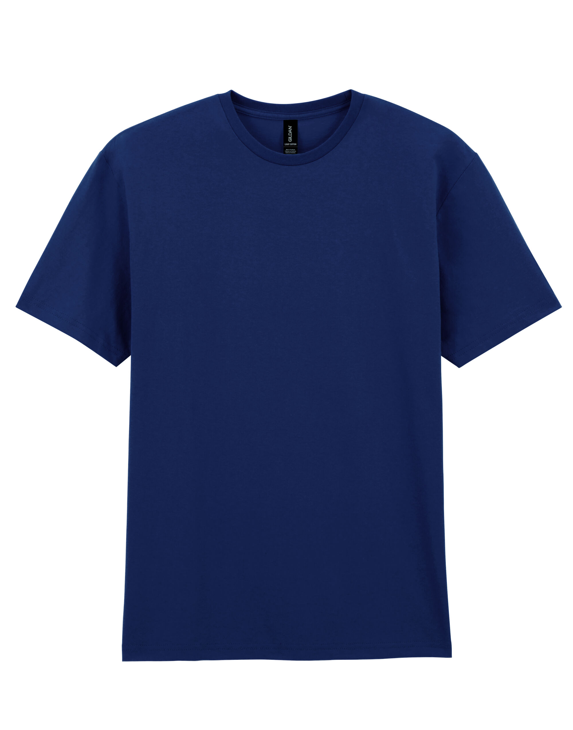 3000 Light Cotton Adult T-Shirt Navy Blue