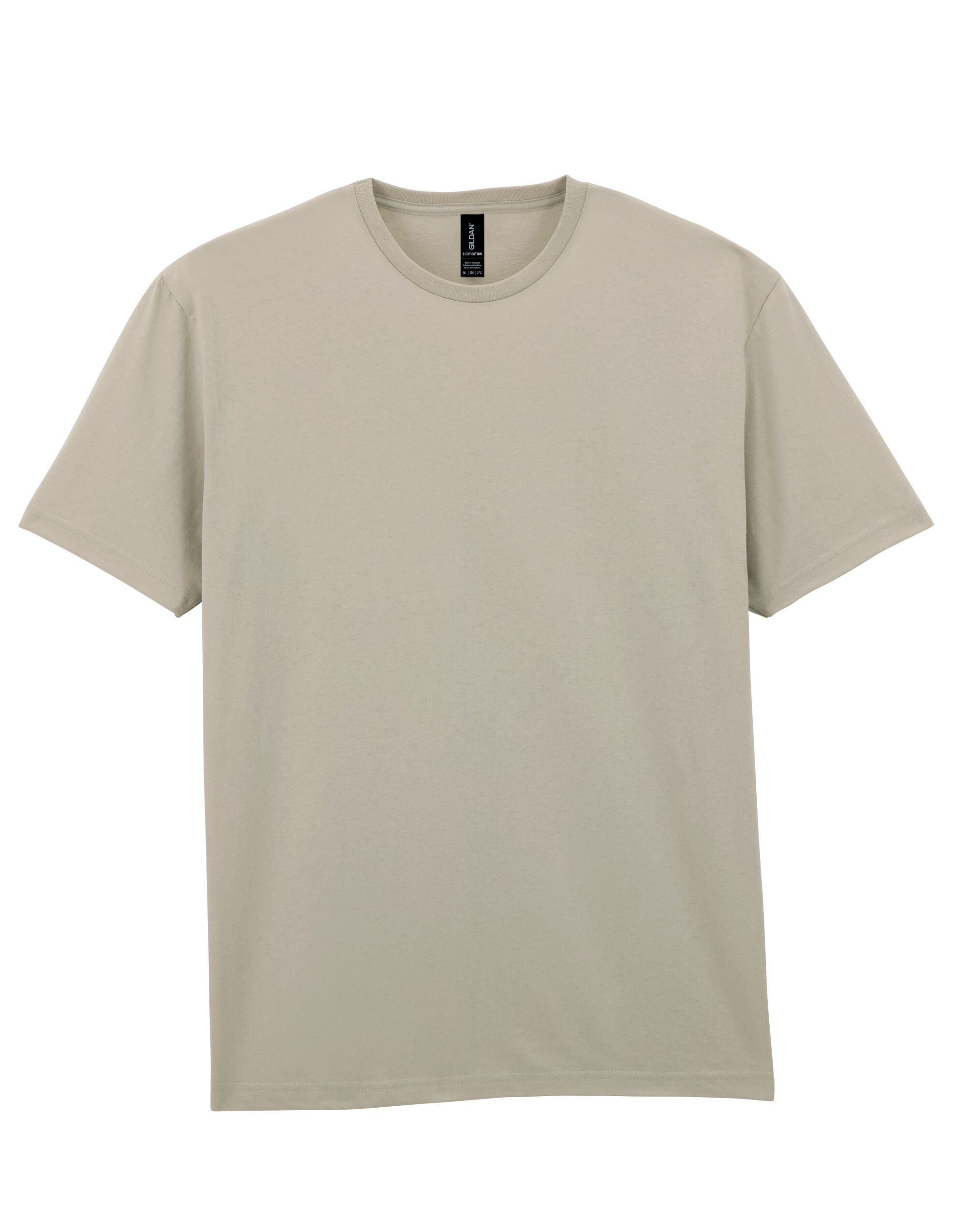 3000 Light Cotton Adult T-Shirt Sand 3000 Light Cotton Adult T-Shirt Sand