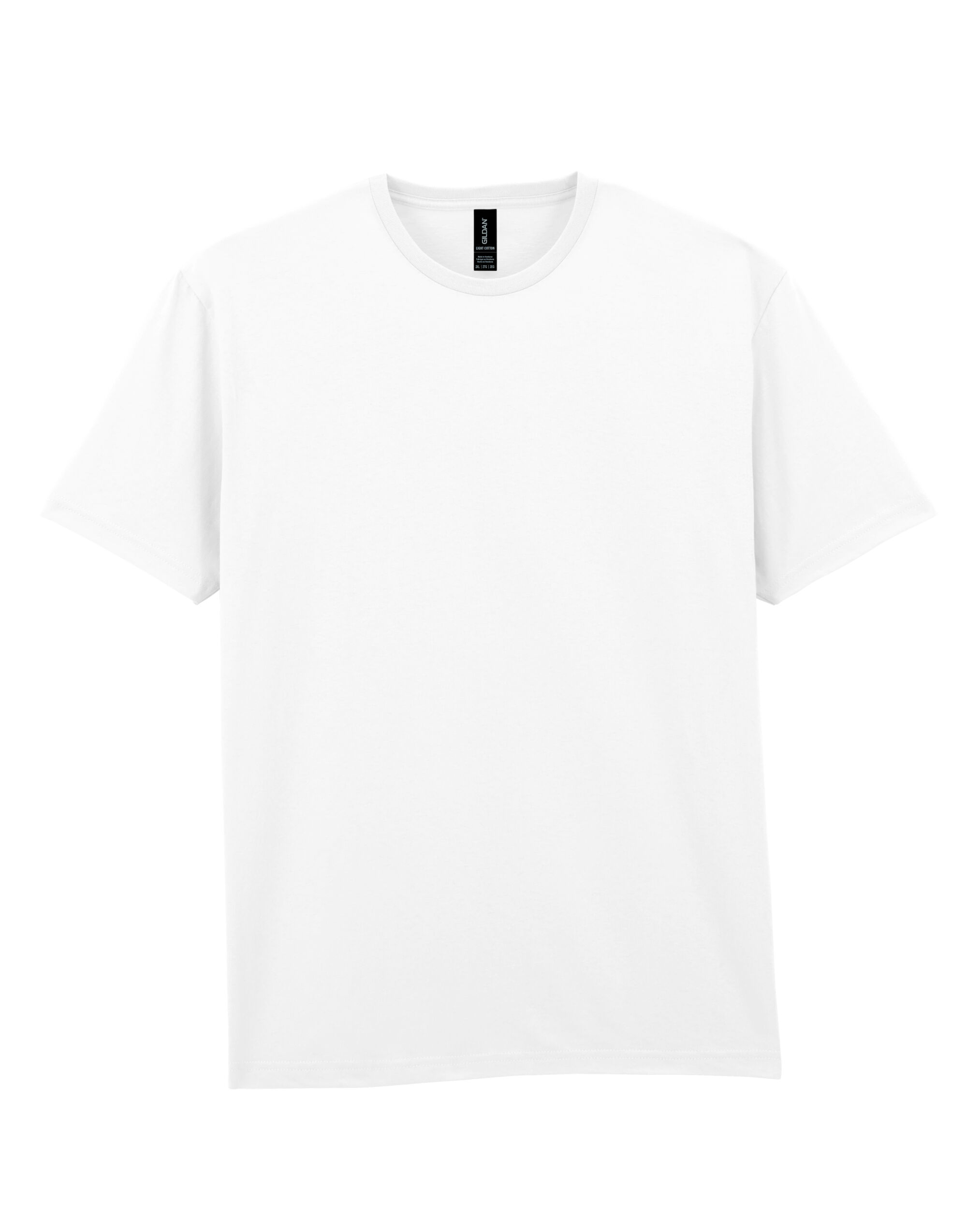 3000 Light Cotton Adult T-Shirt White 3000 Light Cotton Adult T-Shirt White