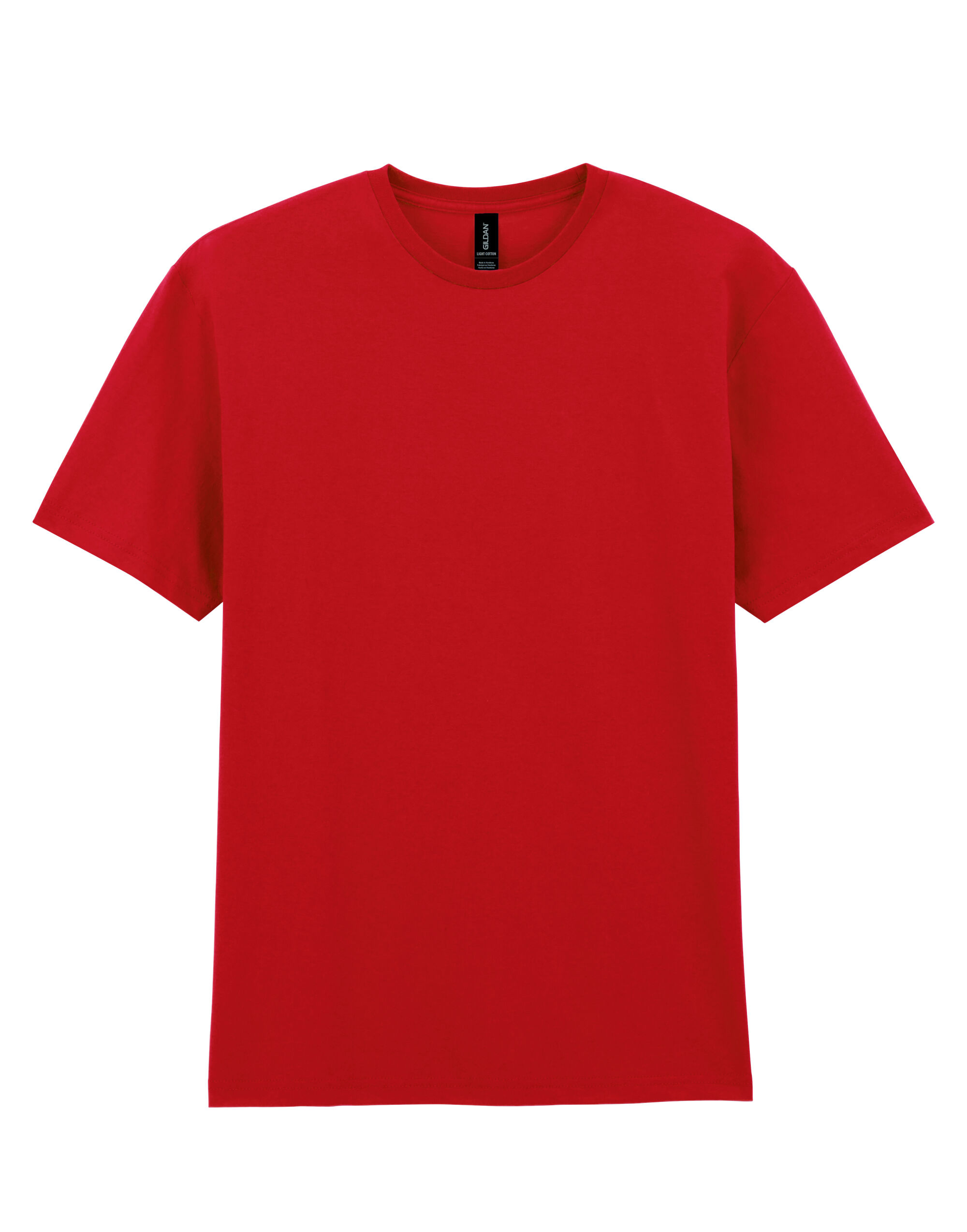 3000 Light Cotton Adult T-Shirt Red 3000 Light Cotton Adult T-Shirt Red
