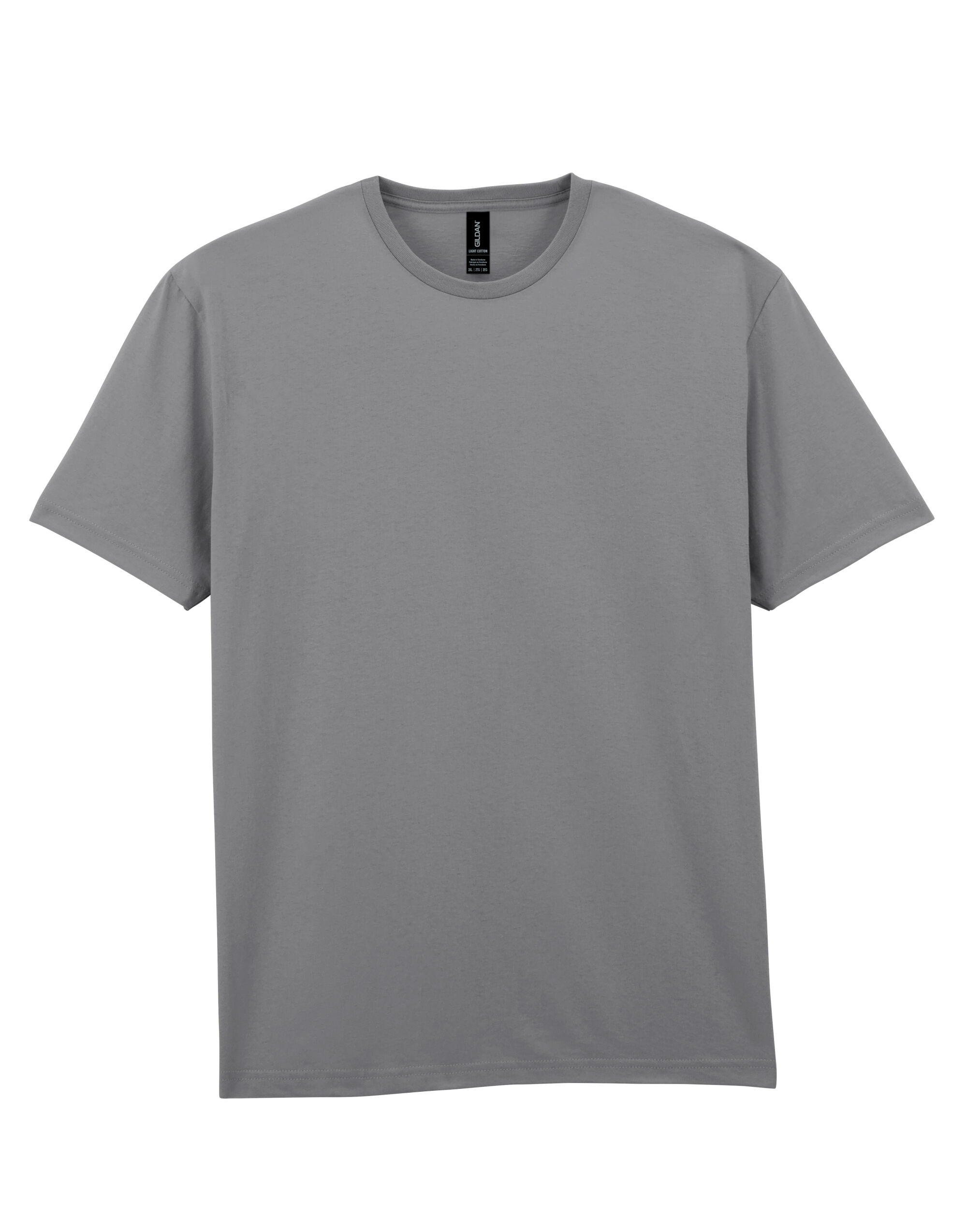 3000 Light Cotton Adult T-Shirt Charcoal