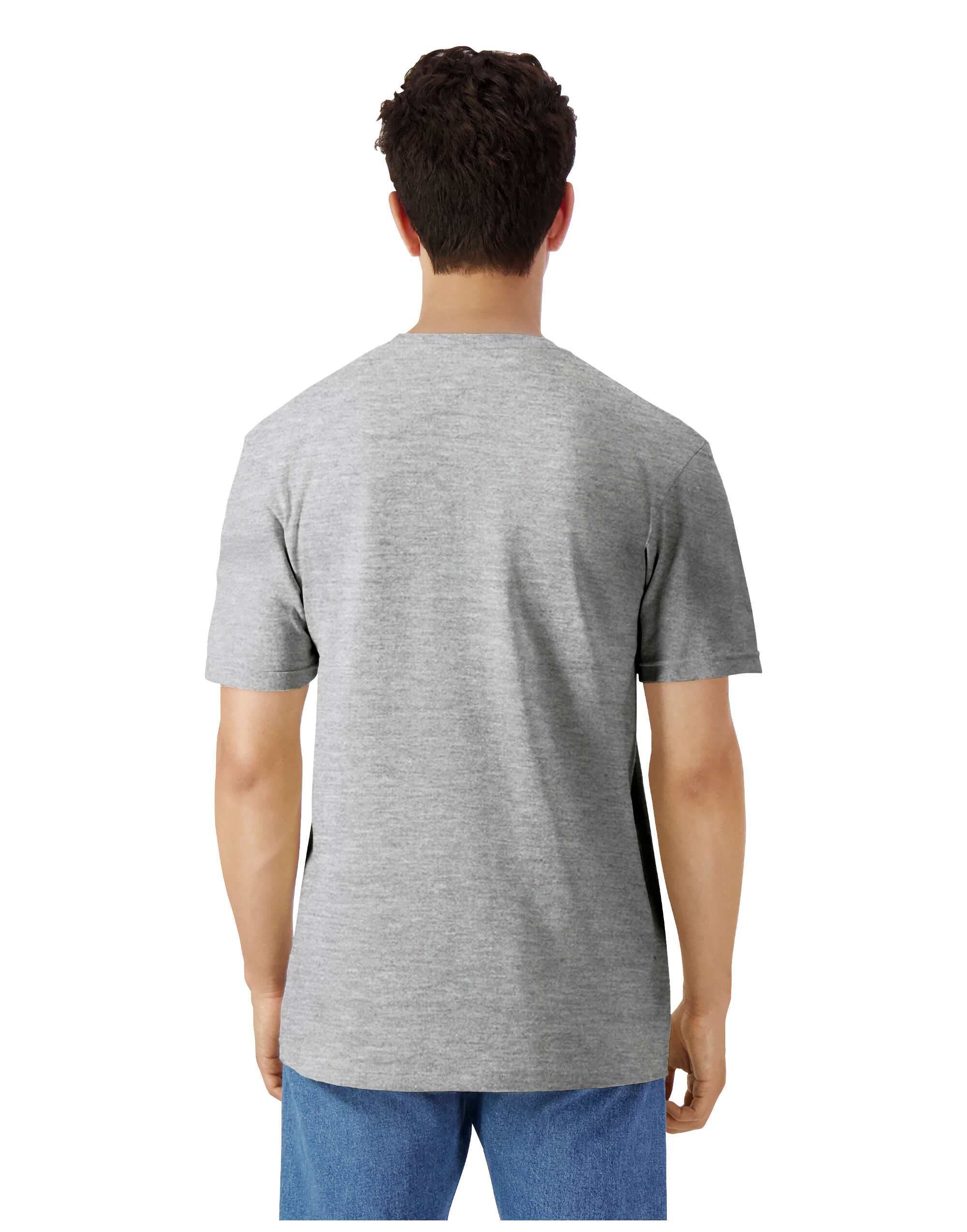 3000 Light Cotton Adult T-Shirt Sport Grey