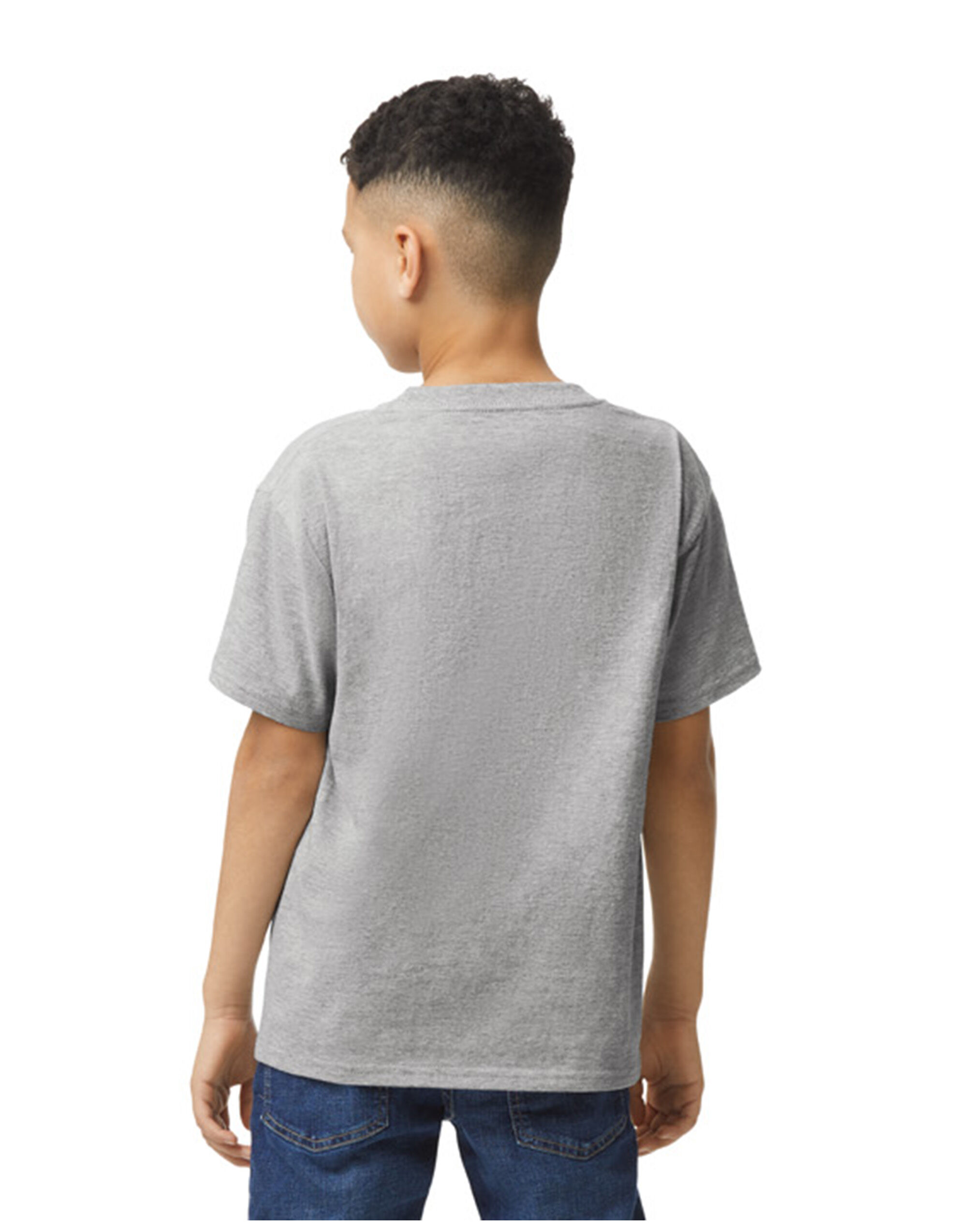 3000B Light Cotton Youth T-Shirt Sport Grey