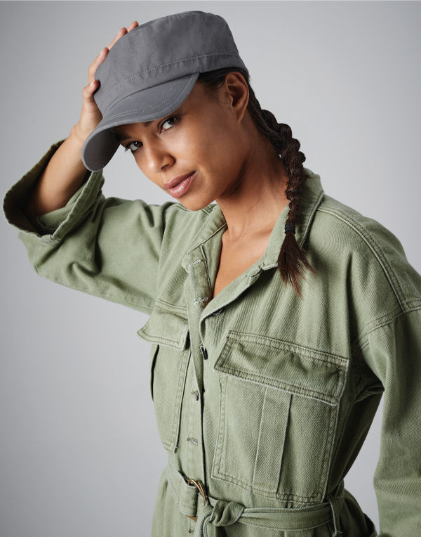 Burgundy Army Cap