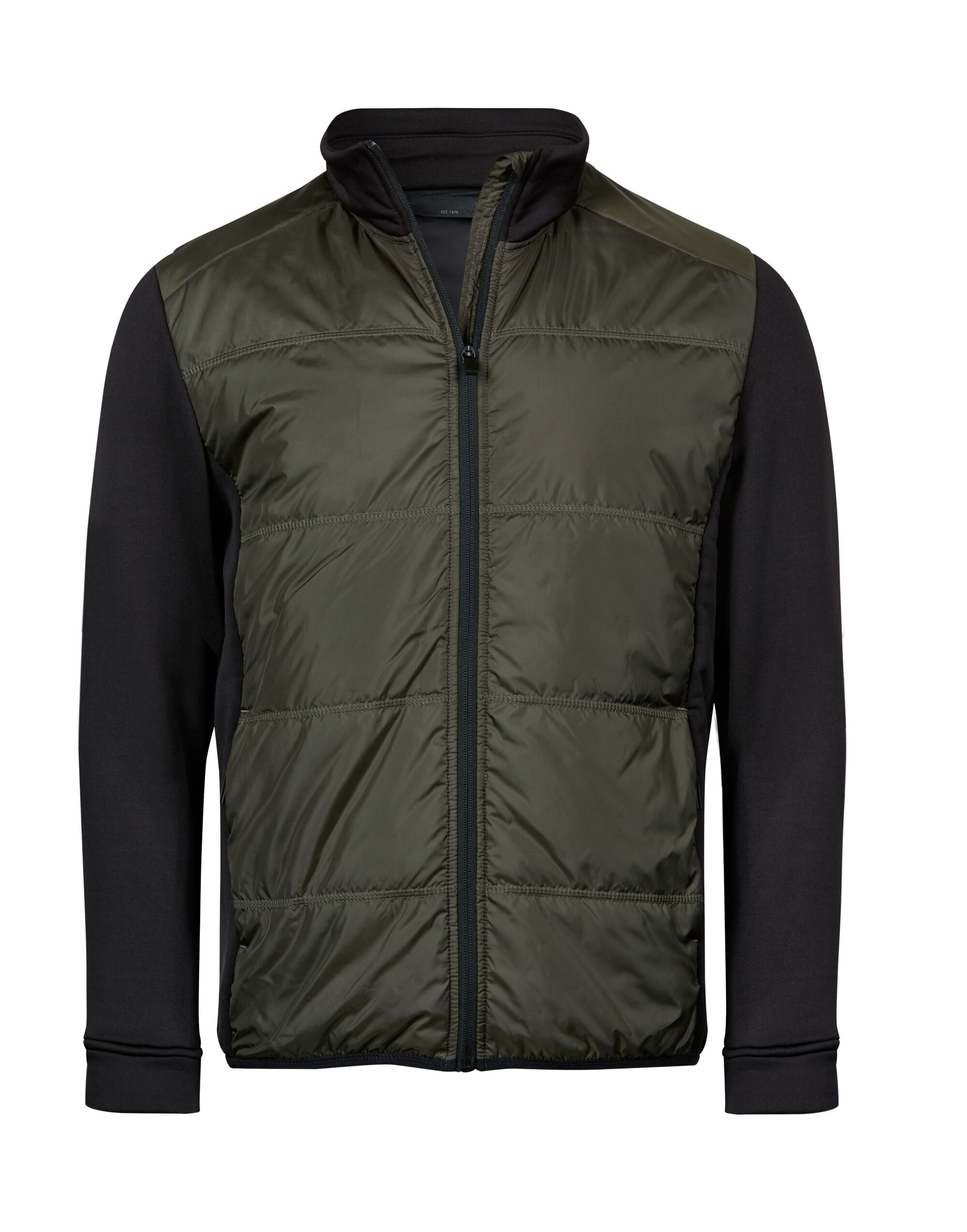 TJ9110 Men’s Hybrid-Stretch Jacket Deep Green/ Black