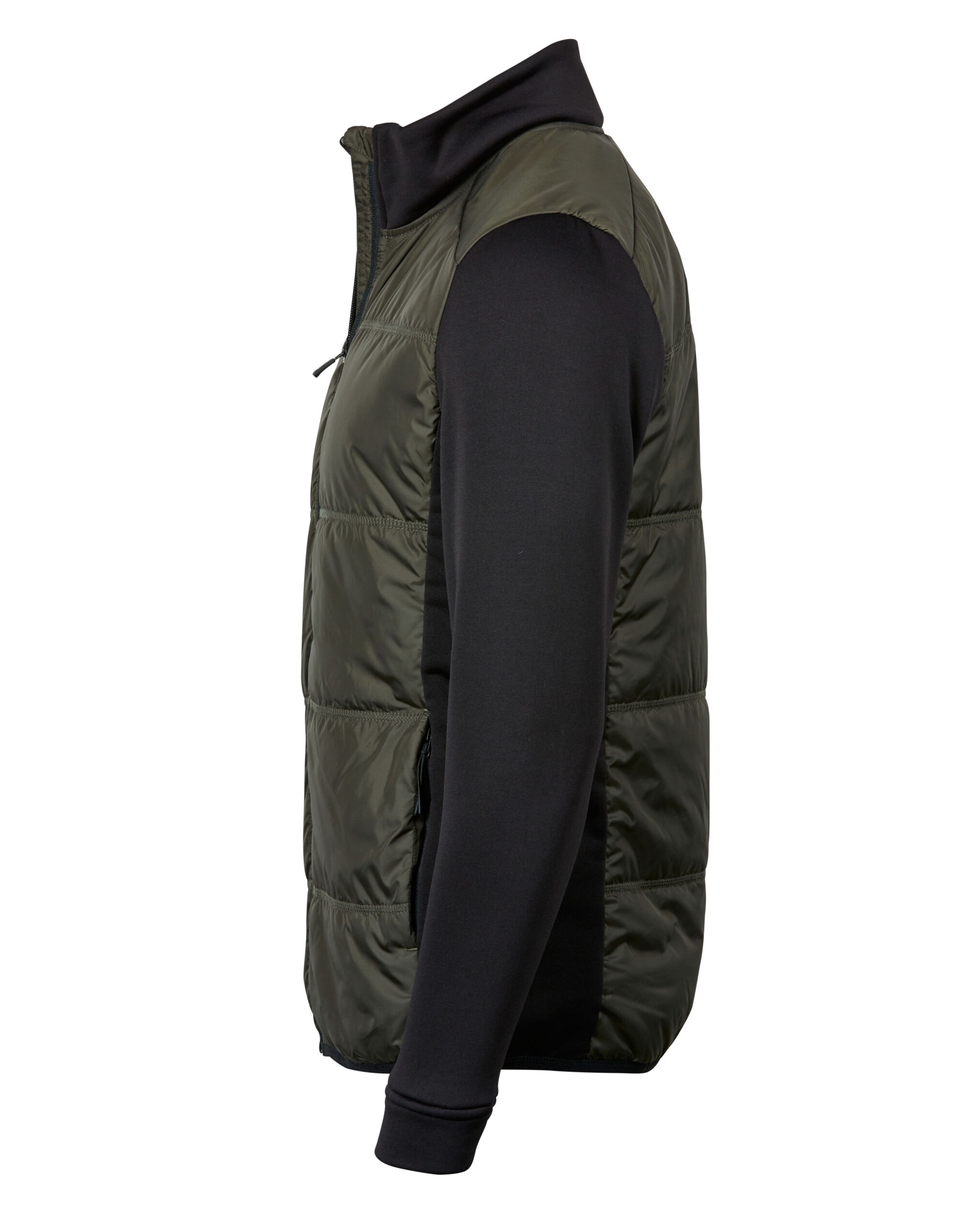 TJ9110 Men’s Hybrid-Stretch Jacket Deep Green/ Black