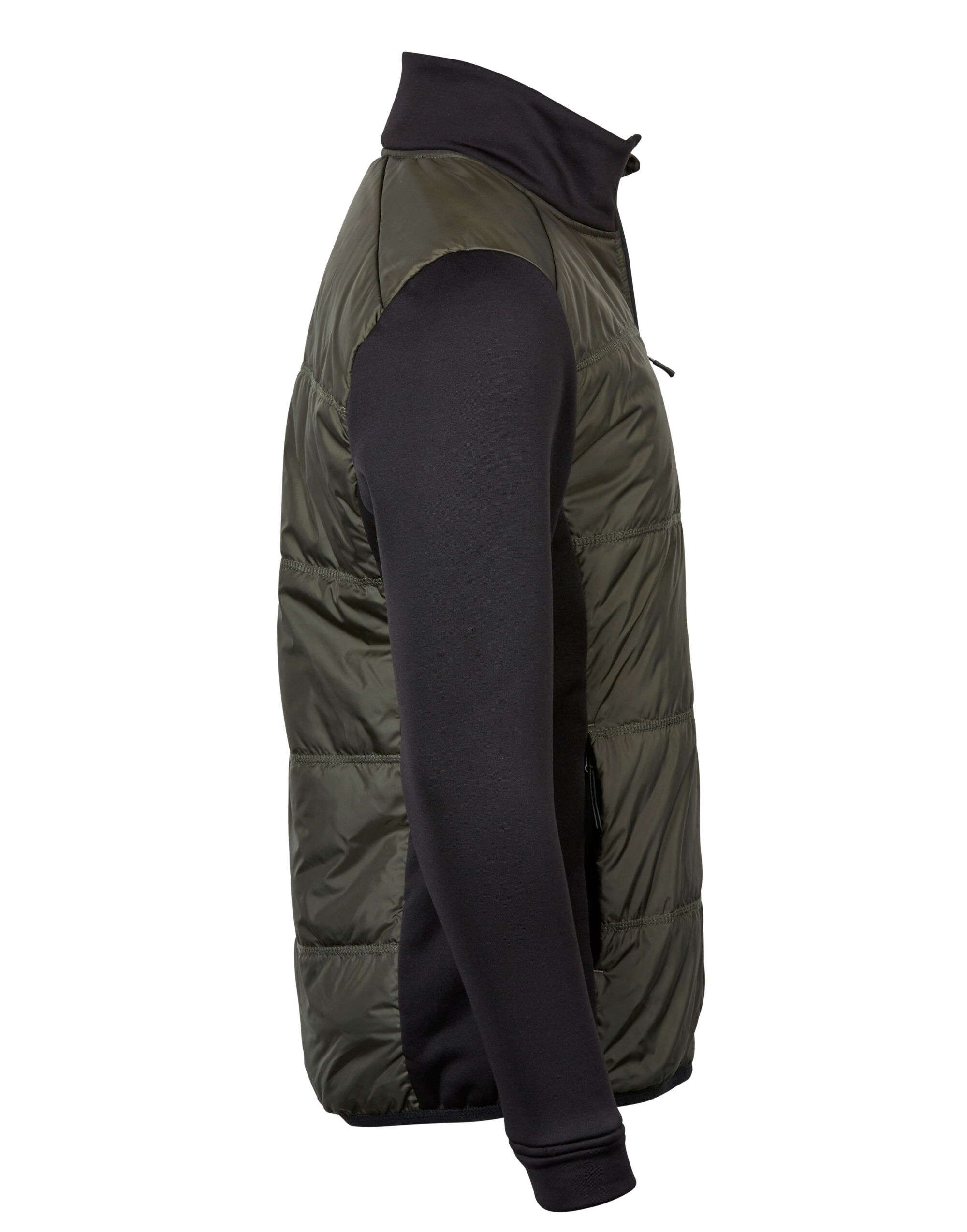 TJ9110 Men’s Hybrid-Stretch Jacket Deep Green/ Black