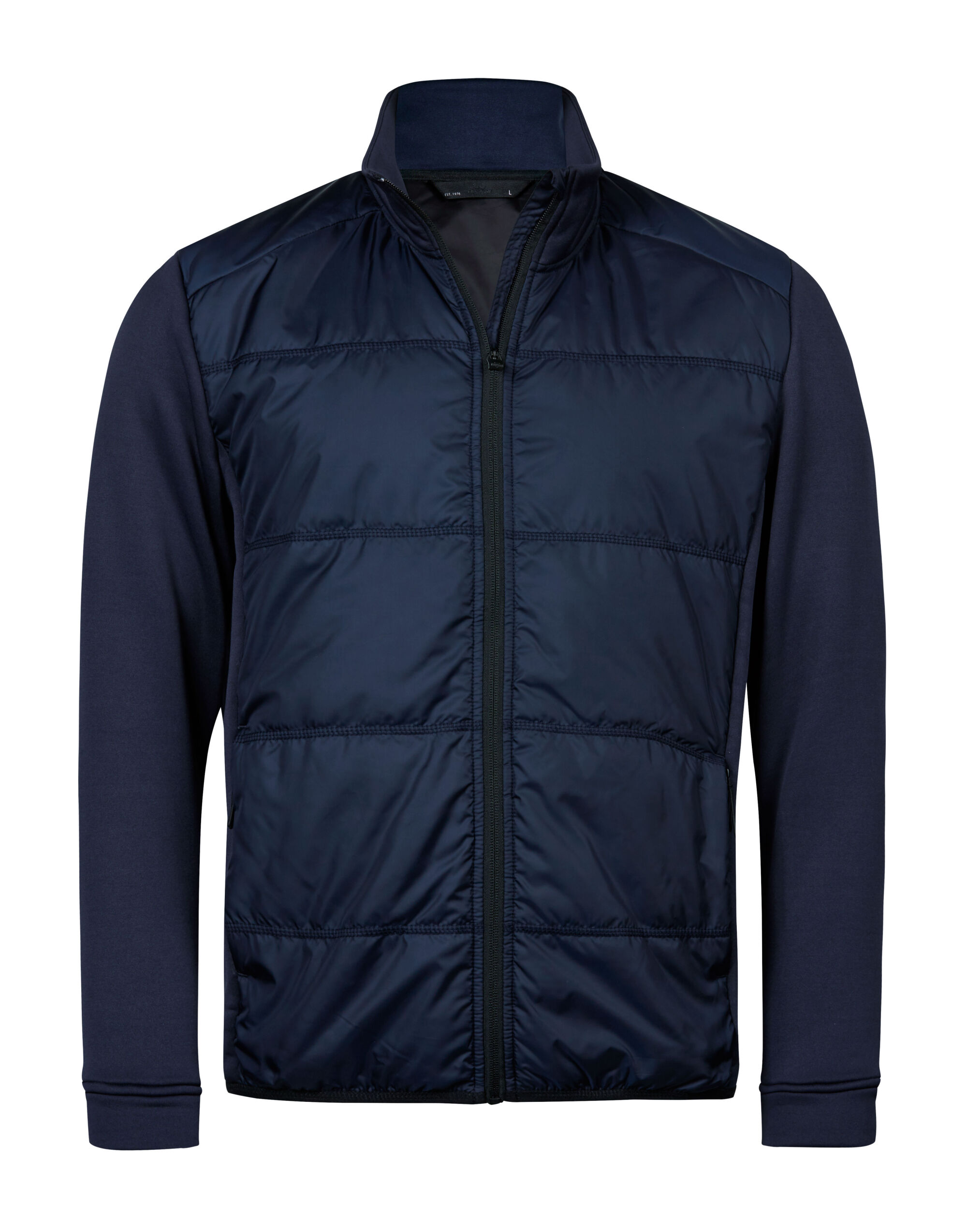 TJ9110 Men’s Hybrid-Stretch Jacket Navy/Navy