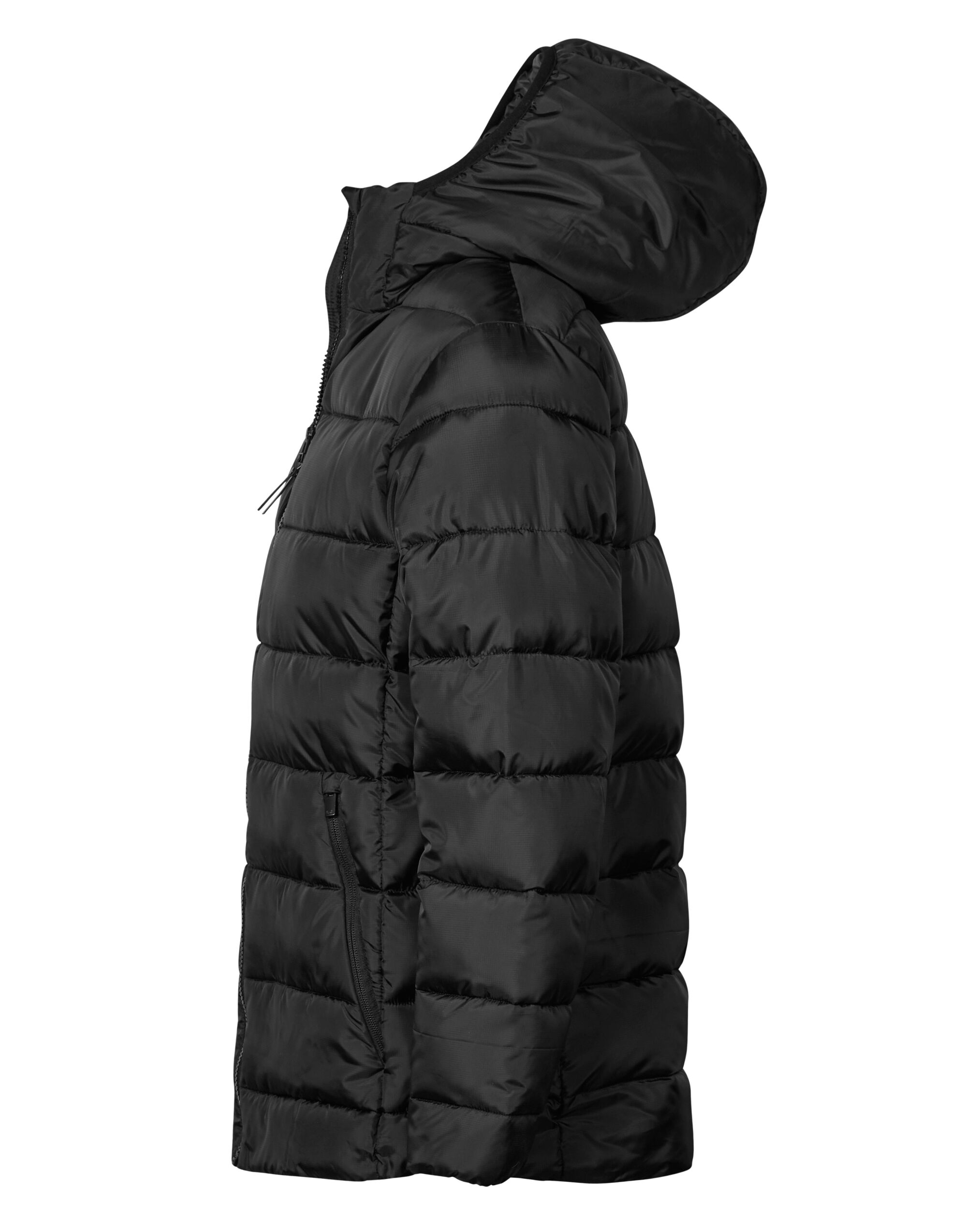 TJ9647 Ladies’ Lite Hooded Jacket Black