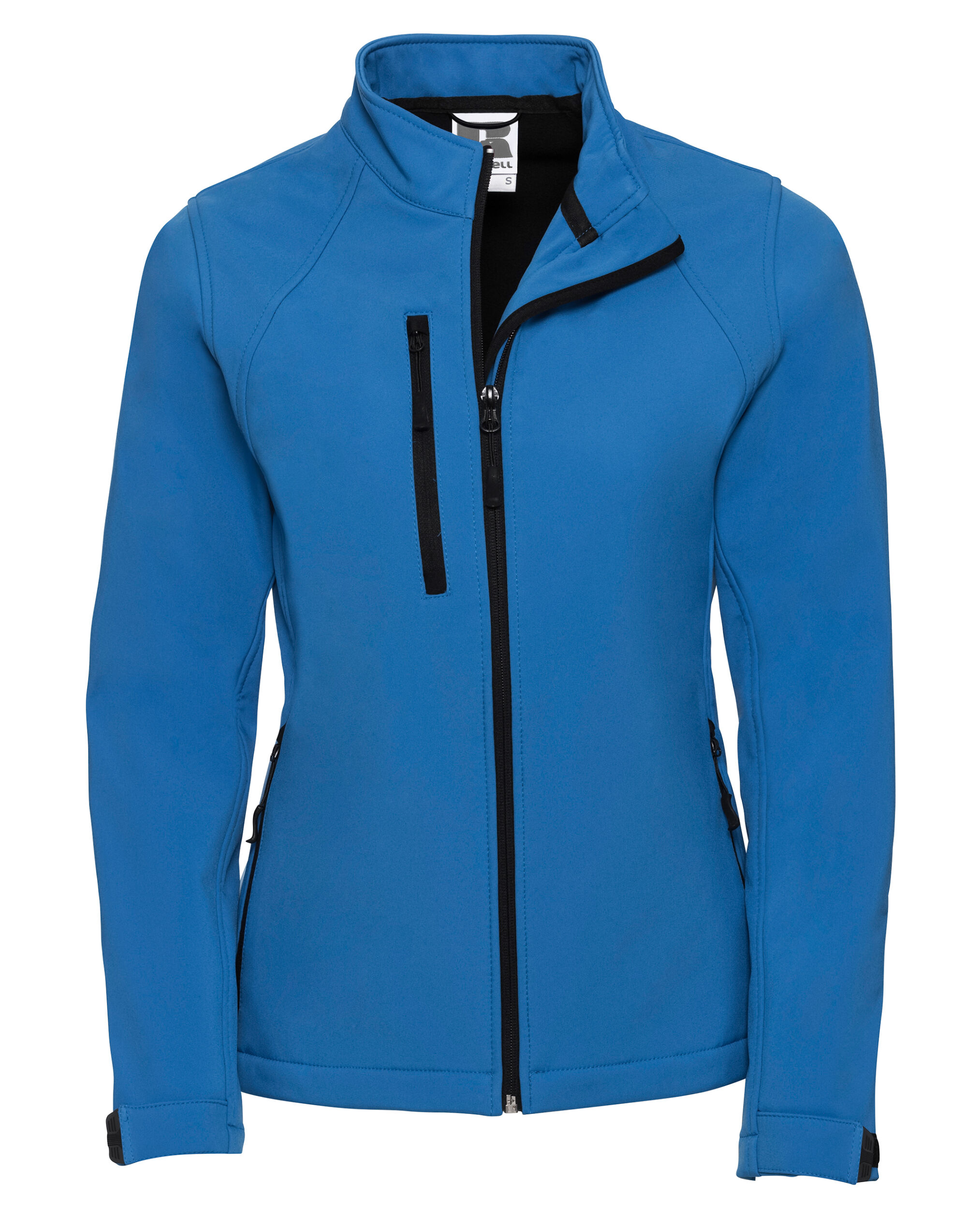140F Azure Blue Ladies’ Softshell Jacket