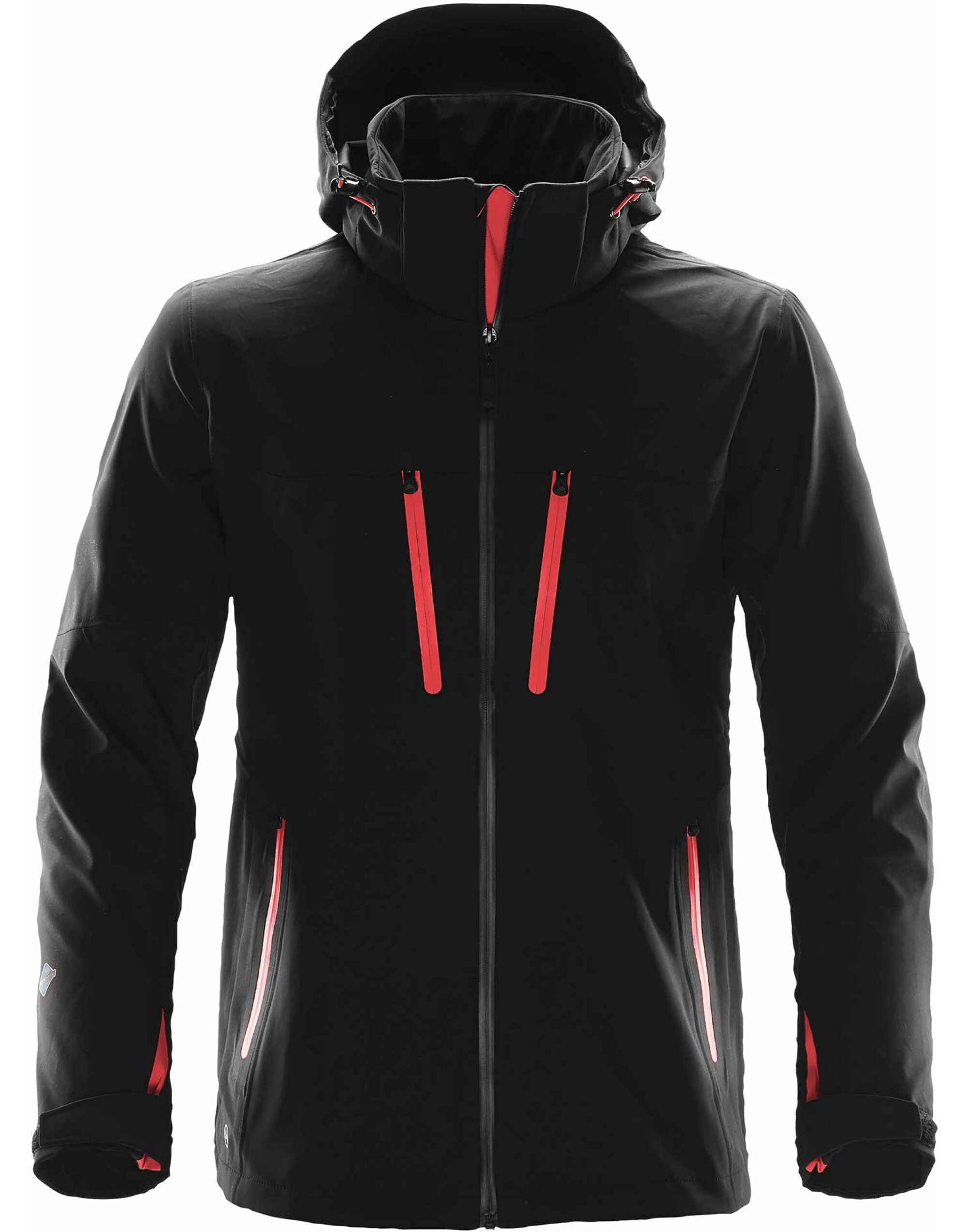 XB-3 Men’s Patrol Softshell Black/Bright Red