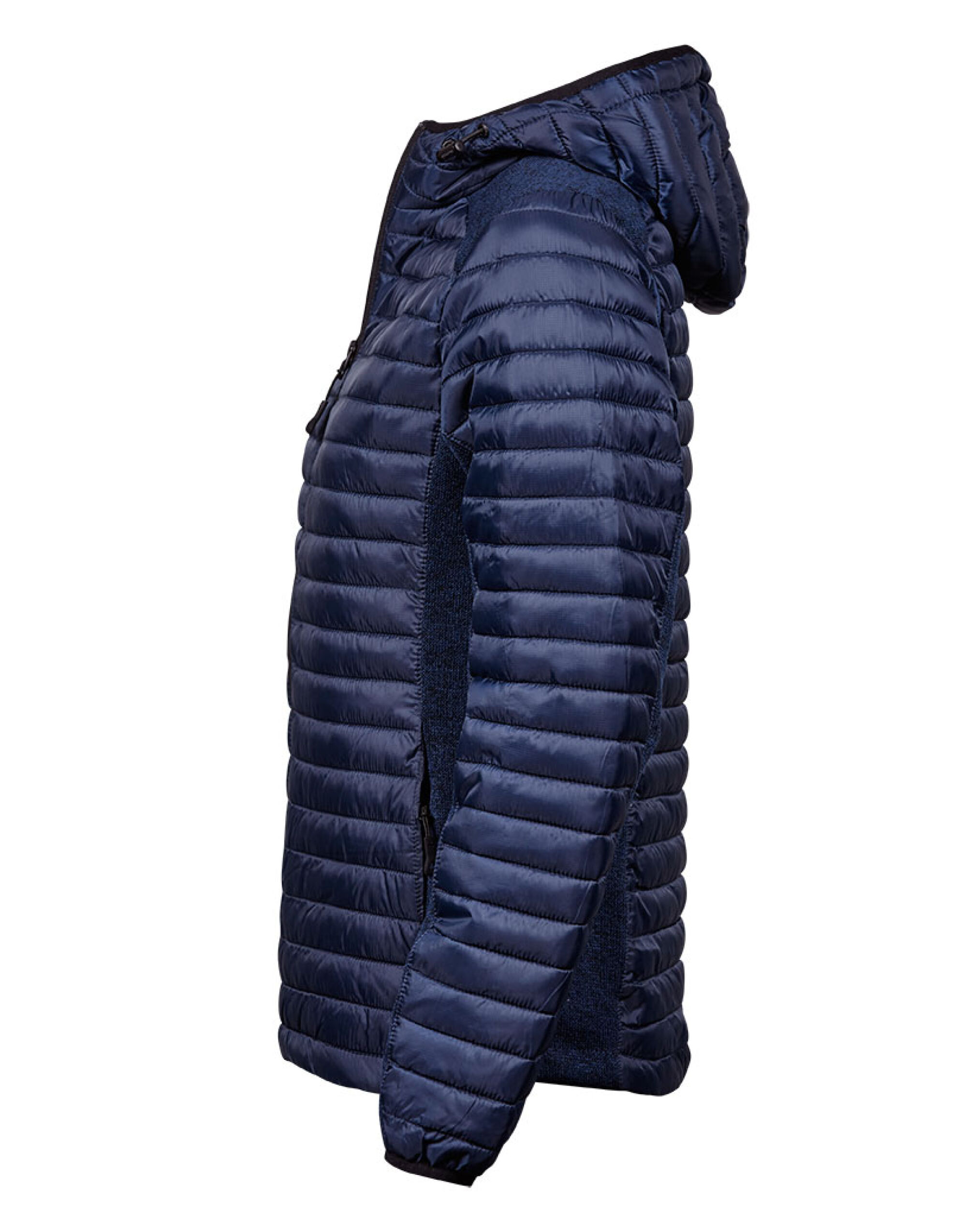 TJ9611 Ladies’ Aspen Crossover Jacket Navy/Navy Melange