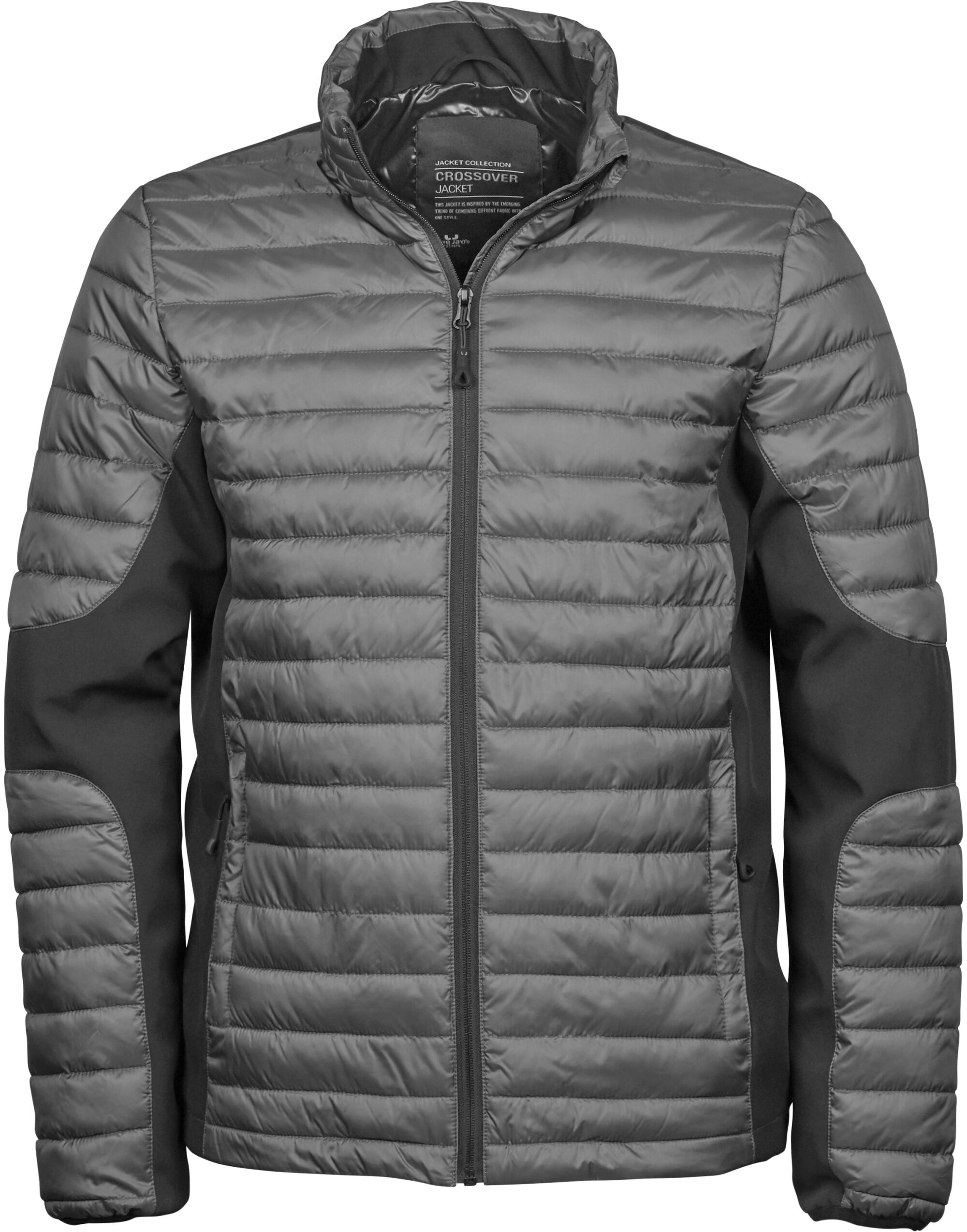 TJ9626 Men’s Crossover Jacket Space Grey/Black