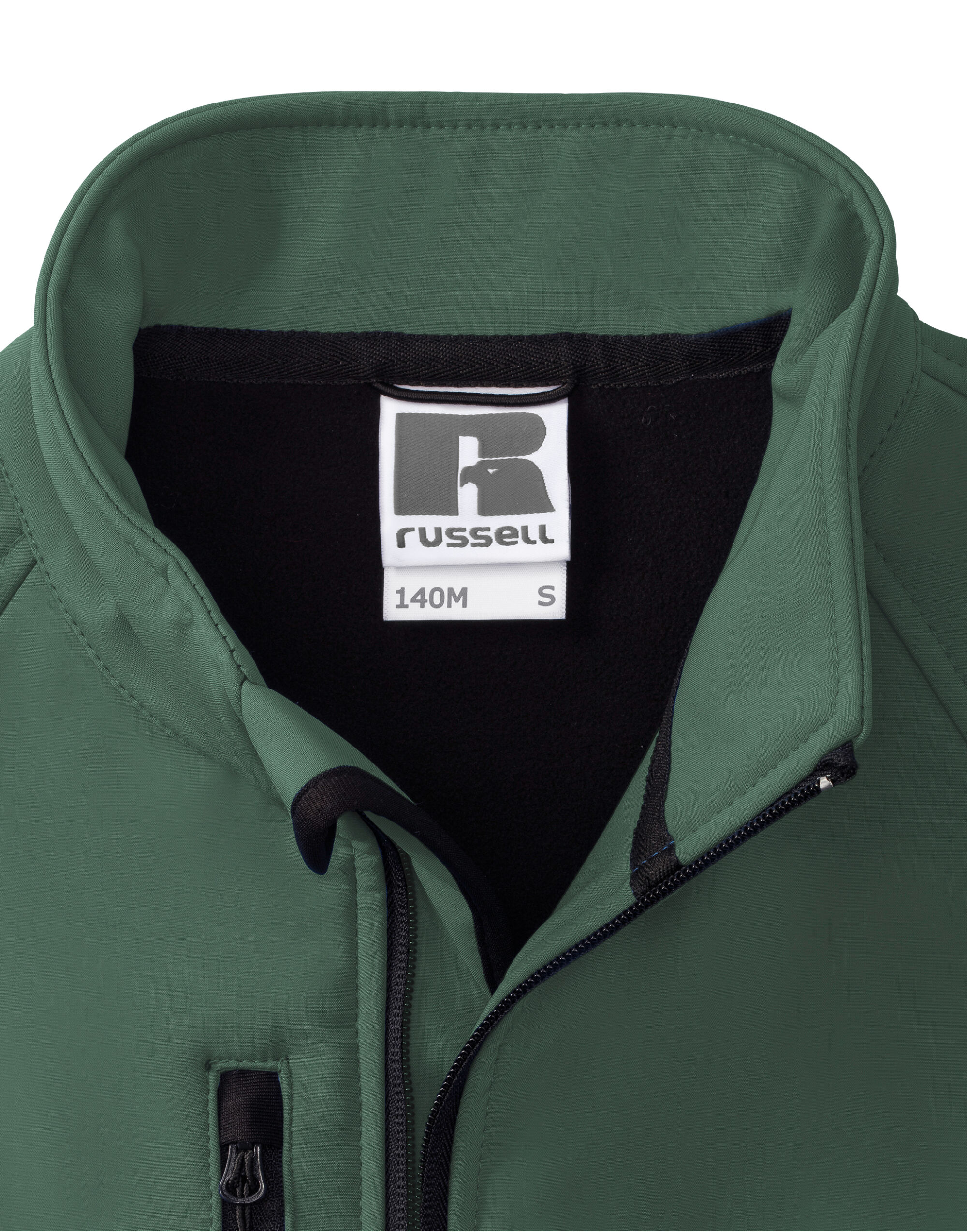 140M Bottle Green Men’s Softshell Jacket