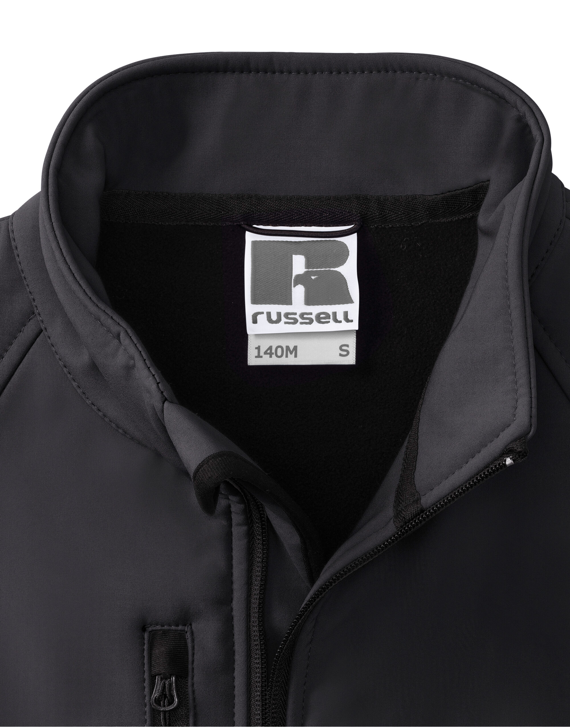 140M Black Men’s Softshell Jacket