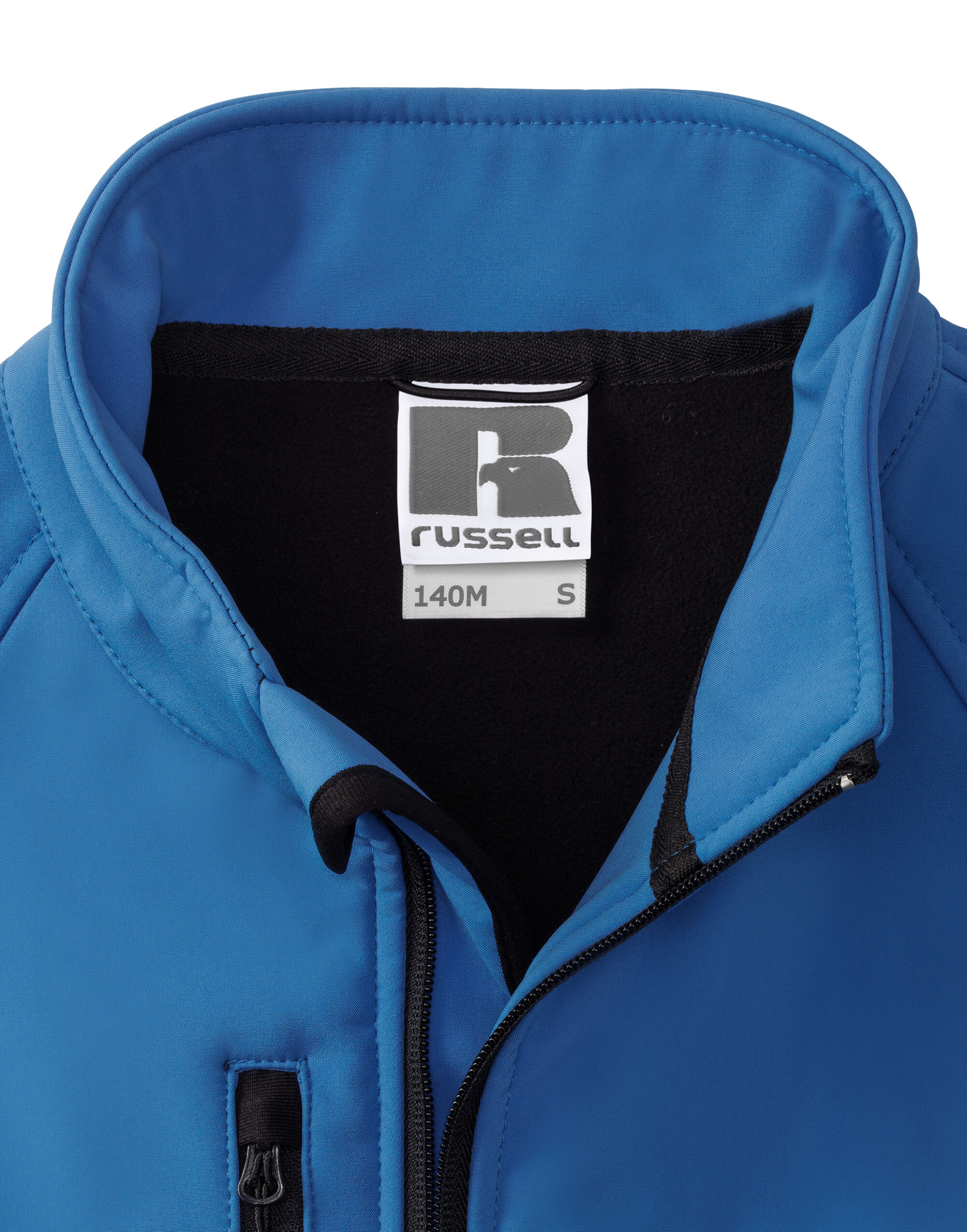 140M Azure Blue Men’s Softshell Jacket