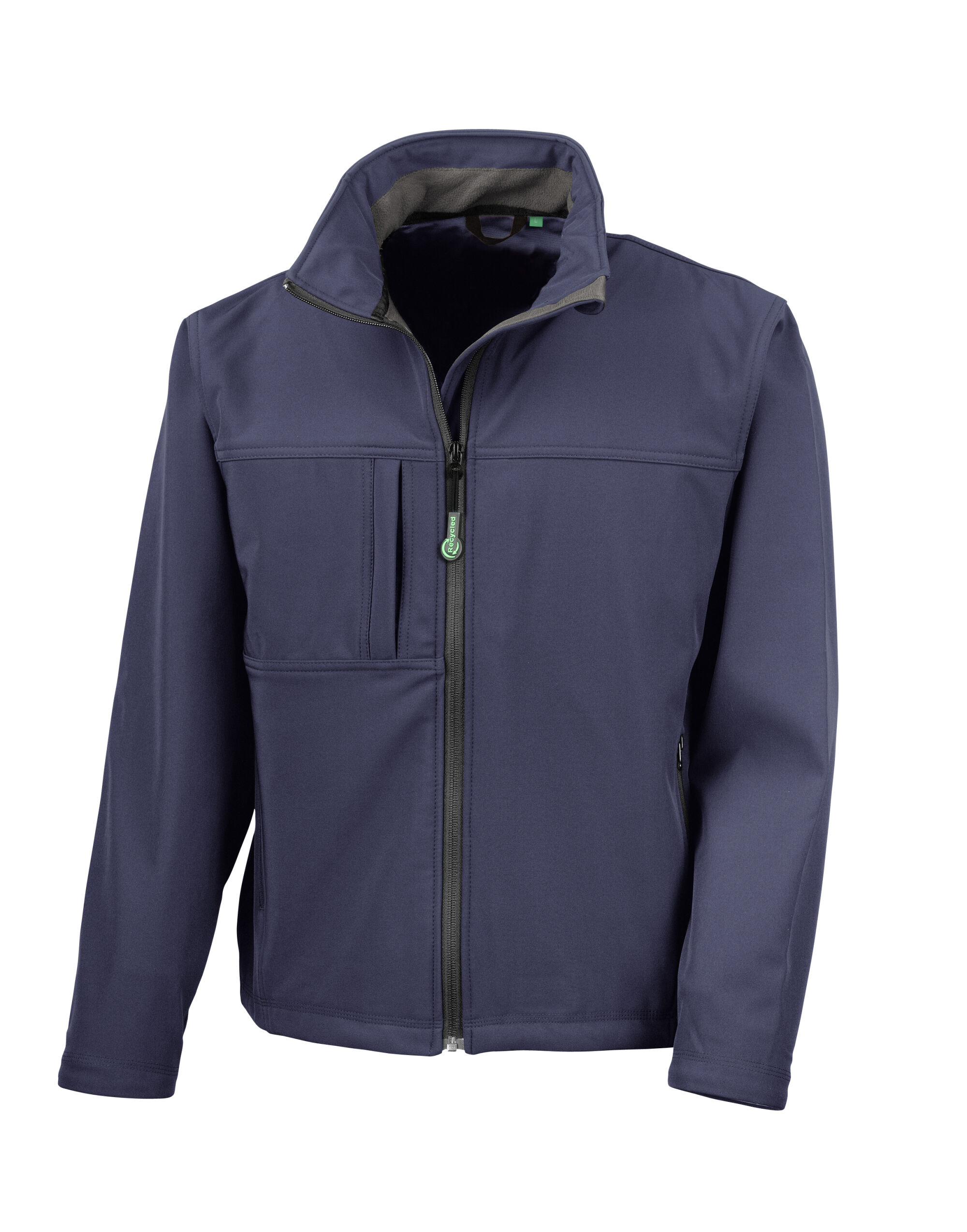 R121M Men’s Recycled Classic 3-Layer Softshell Navy R121M Men’s Recycled Classic 3-Layer Softshell Navy