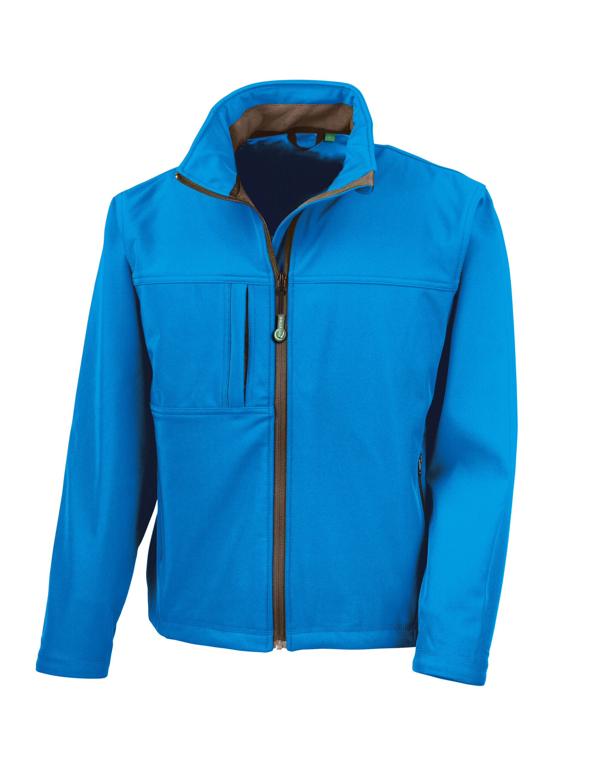 R121M Men’s Recycled Classic 3-Layer Softshell Azure Blue