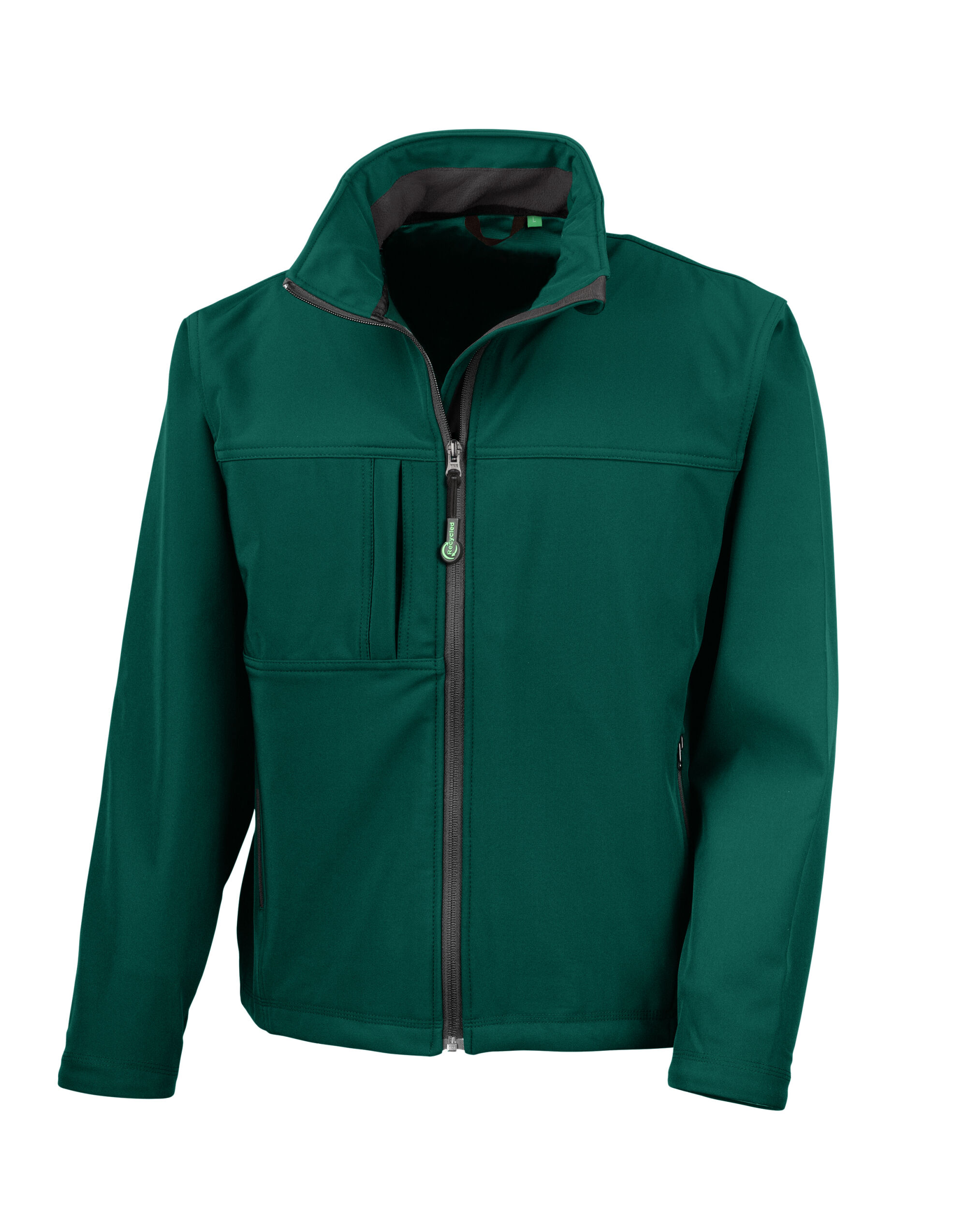 R121M Bottle Green Men’s Recycled Classic 3-Layer Softshell R121M Bottle Green Men’s Recycled Classic 3-Layer Softshell