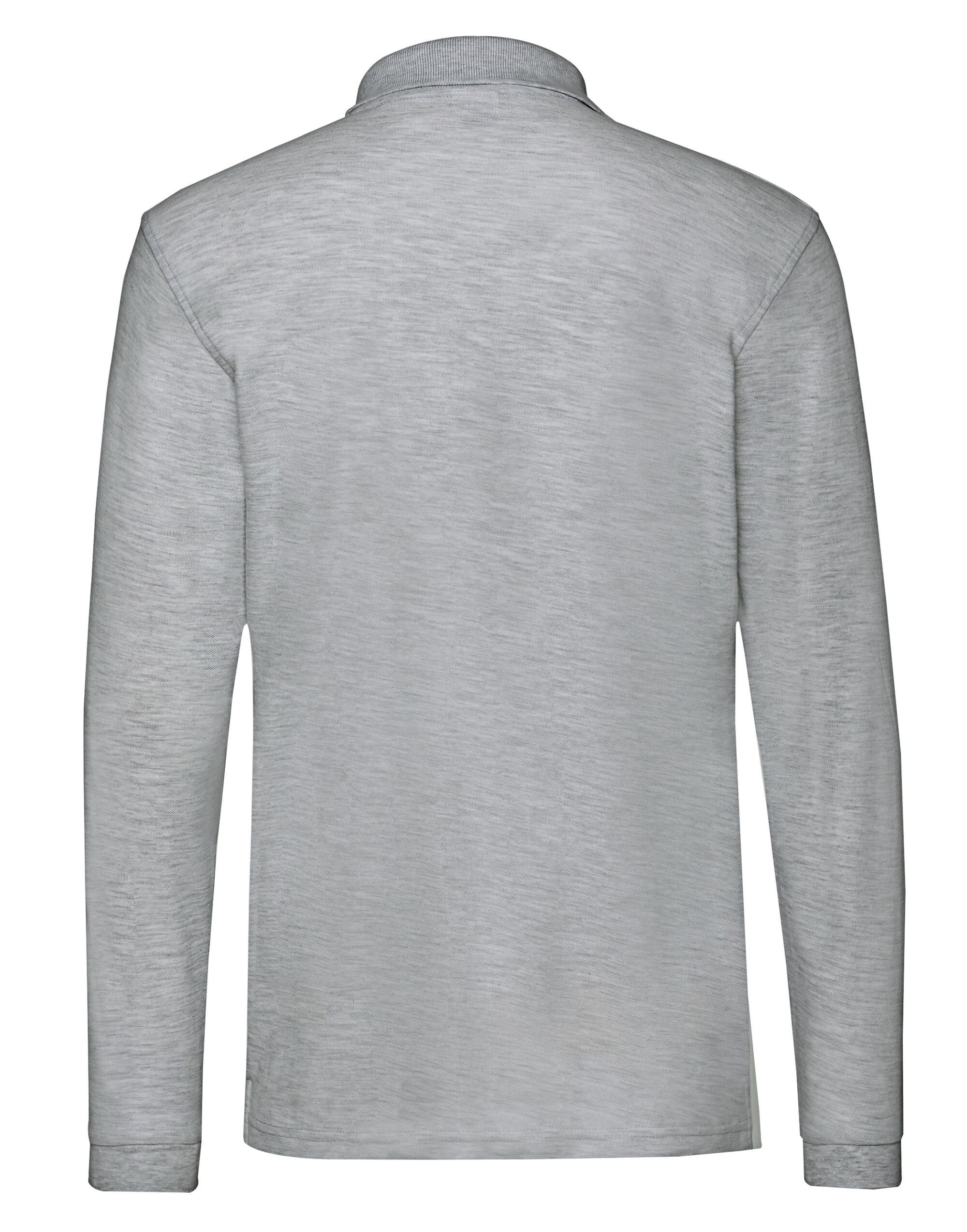 63310 Men’s Premium Long Sleeve Polo Athletic Heather