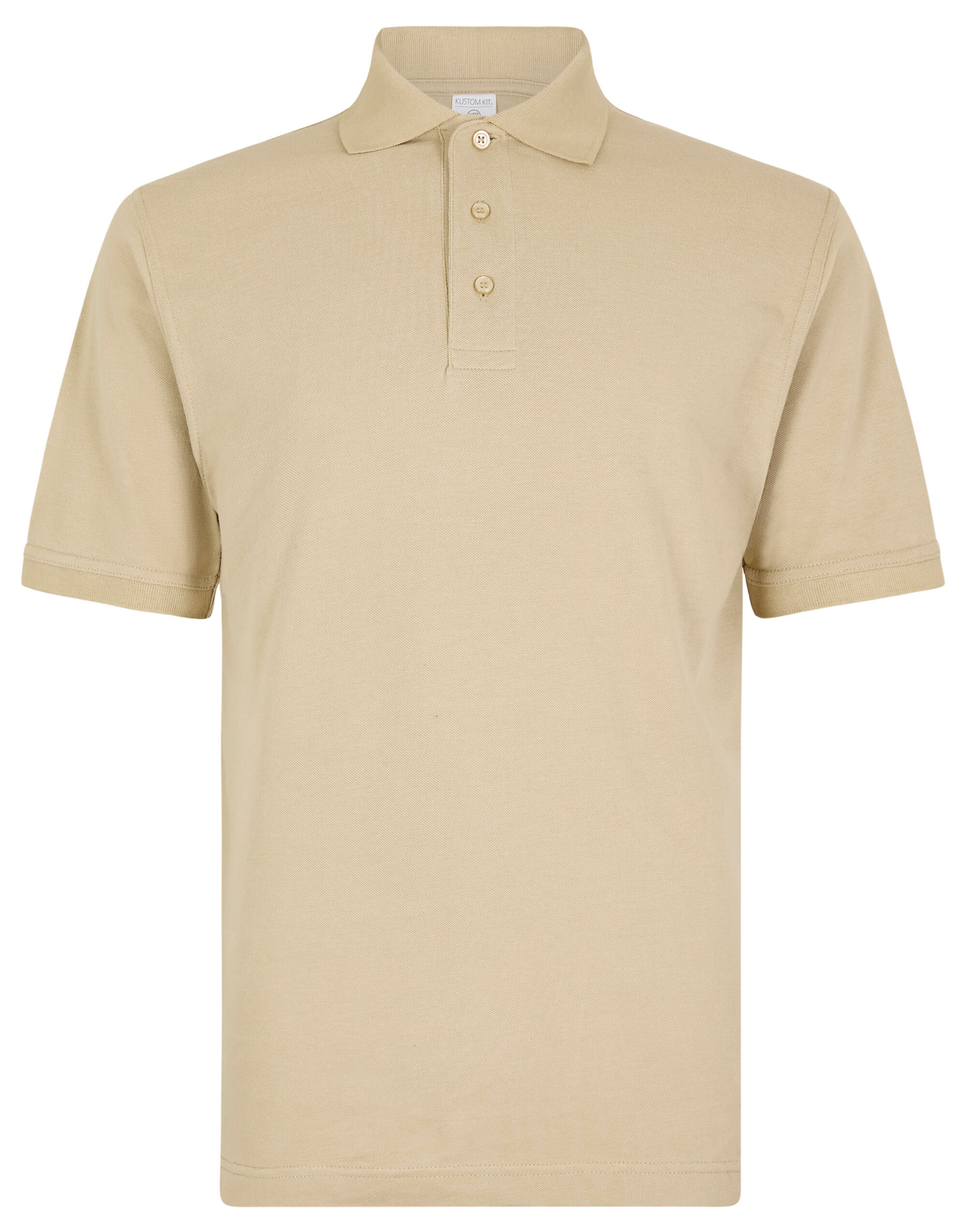 KK460 Classic Fit Cotton Klassic Superwash® 60 Polo Sand KK460 Classic Fit Cotton Klassic Superwash® 60 Polo Sand