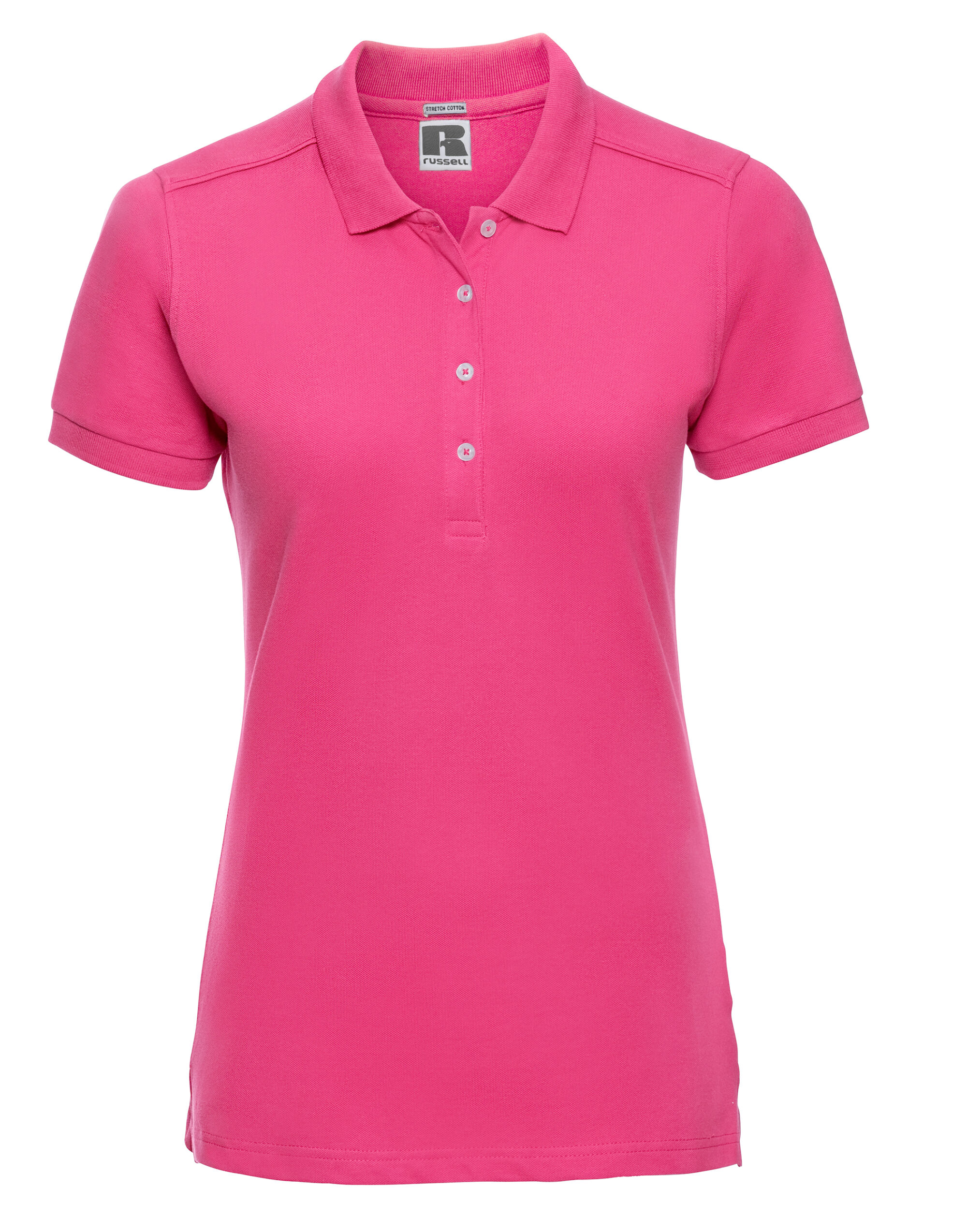 Fuchsia Ladies’ Fitted Stretch Polo