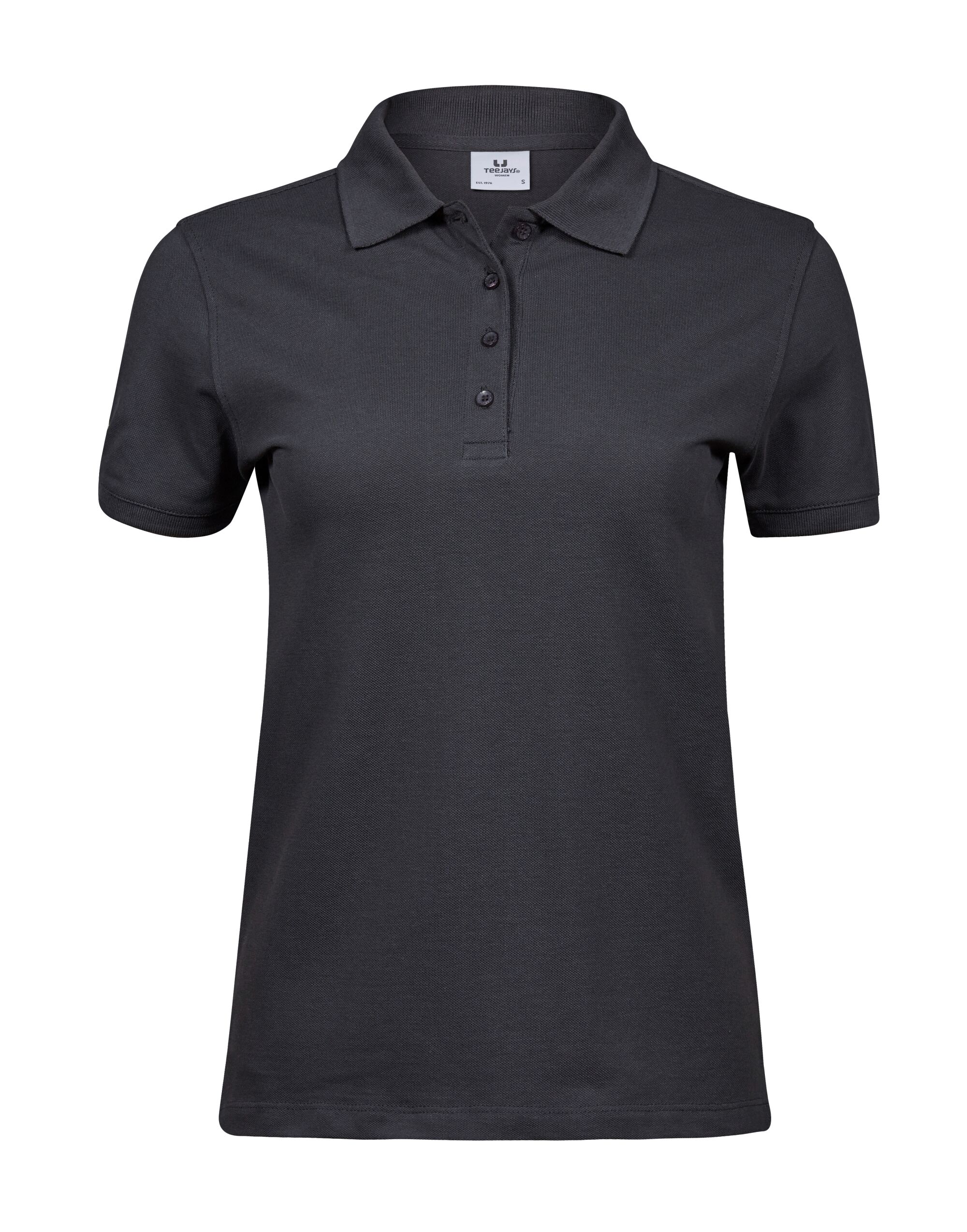 TJ1401 Ladies’ Heavy Polo Dark Grey