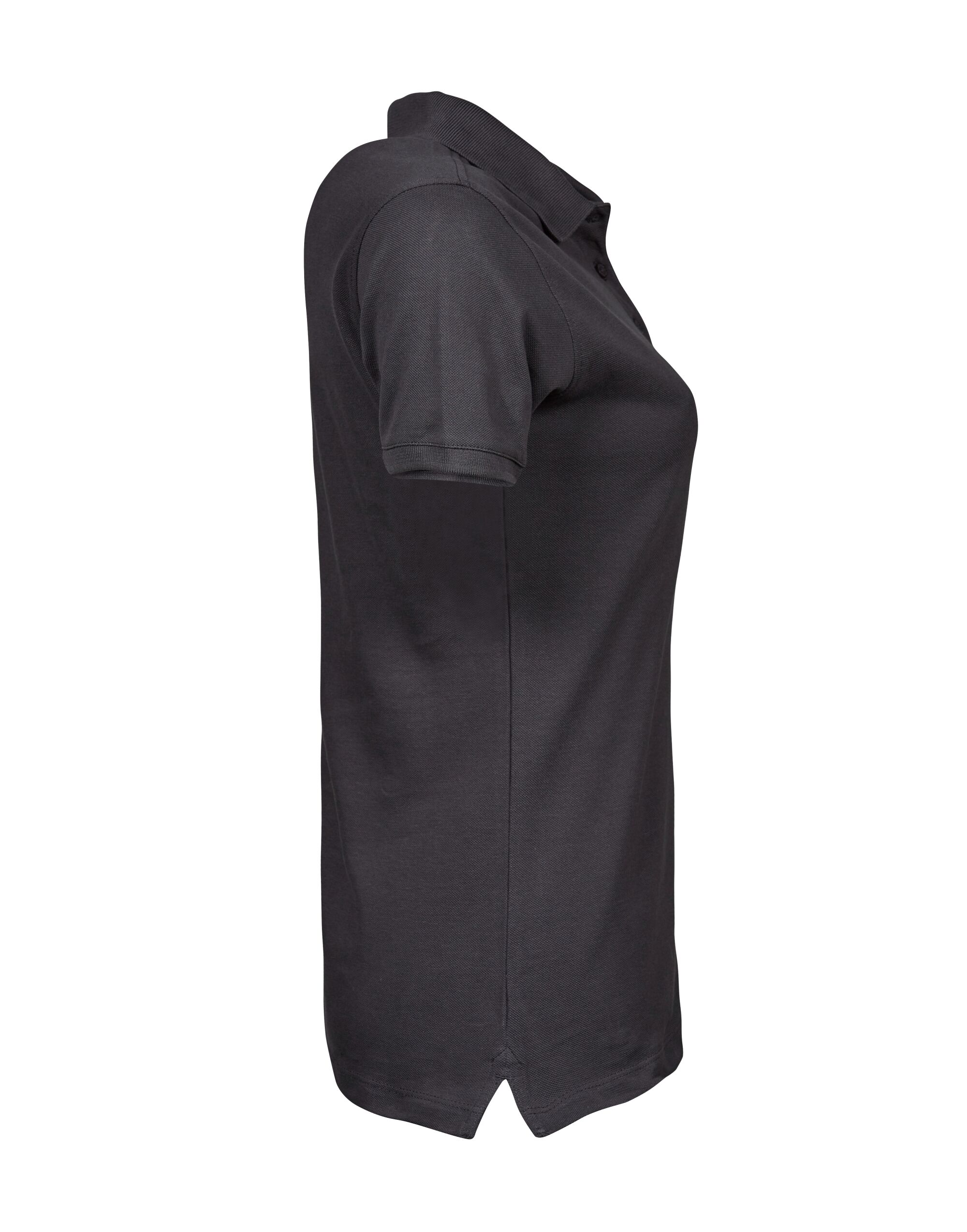 TJ1401 Dark Grey Ladies’ Heavy Polo