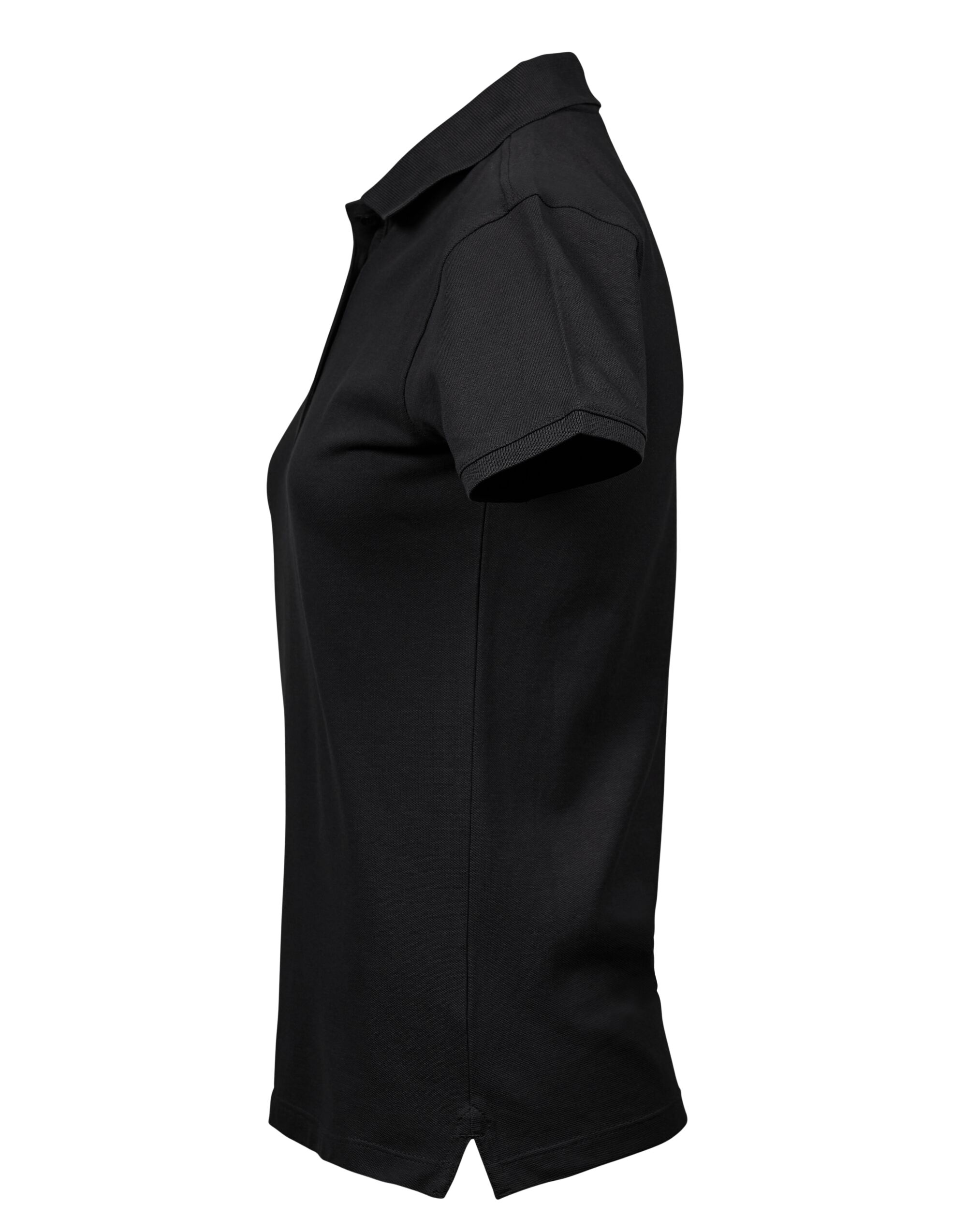 TJ1401 Black Ladies’ Heavy Polo
