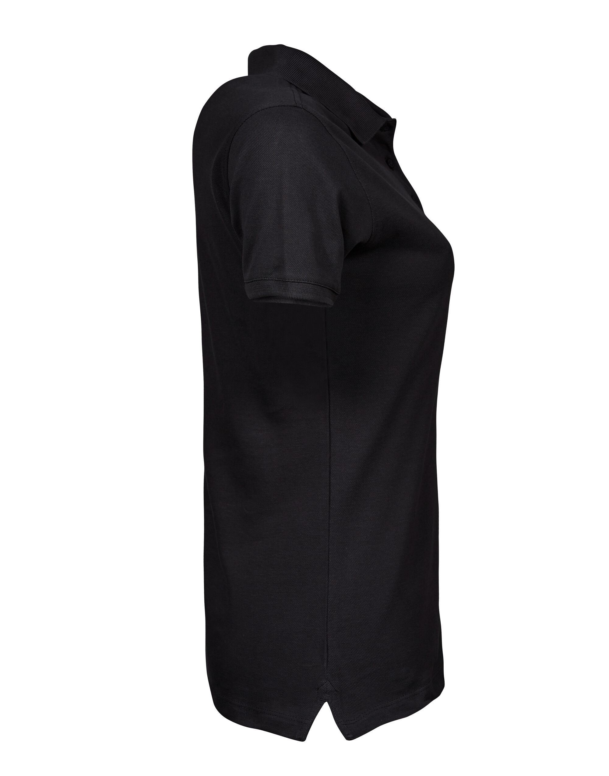 TJ1401 Black Ladies’ Heavy Polo