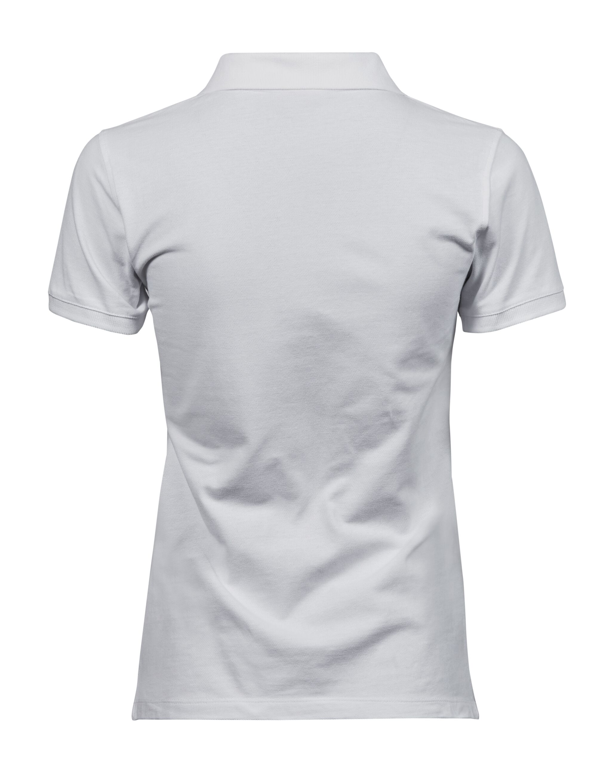 TJ1401 White Ladies’ Heavy Polo