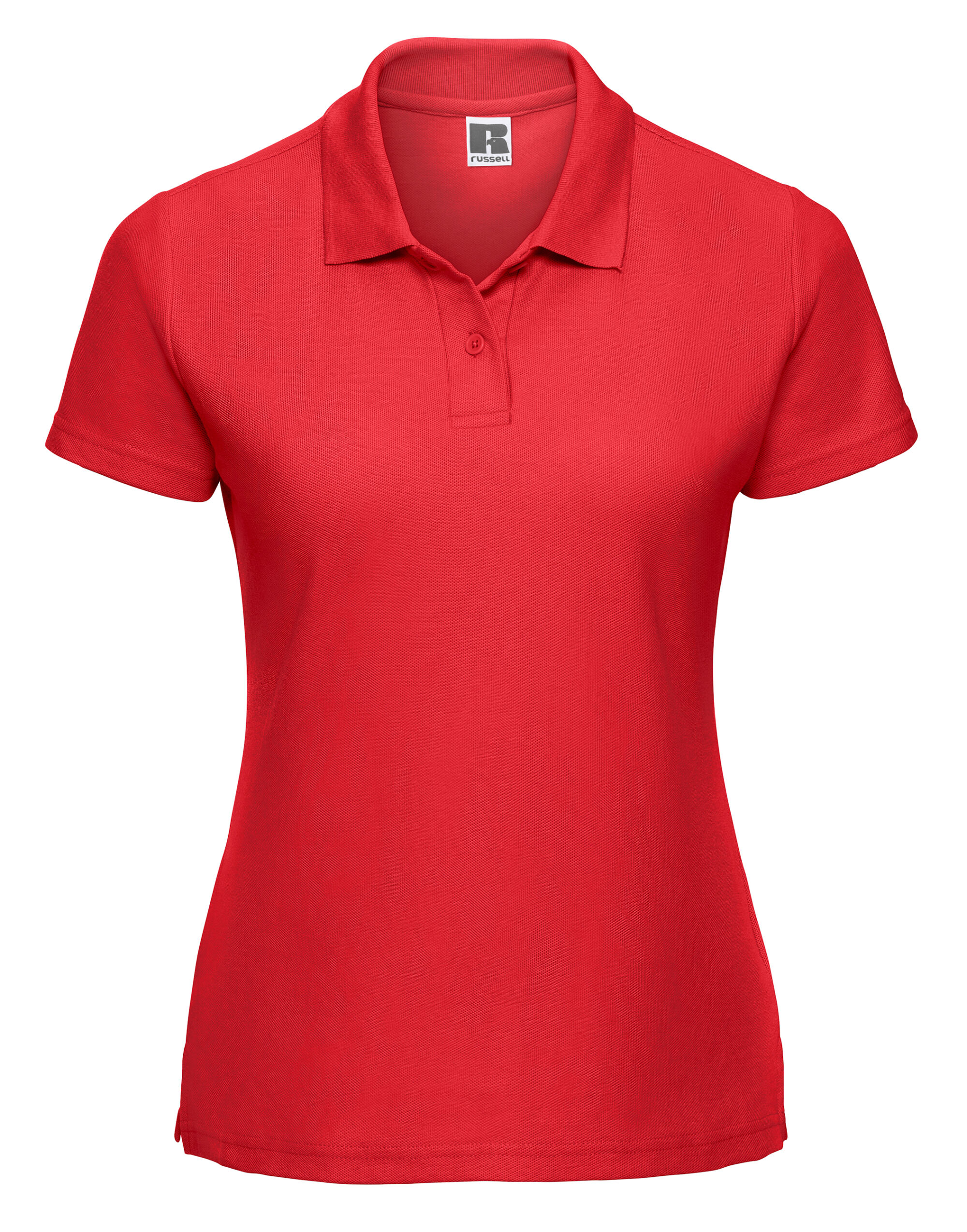 Bright Red Ladies’ Classic Polycotton Polo