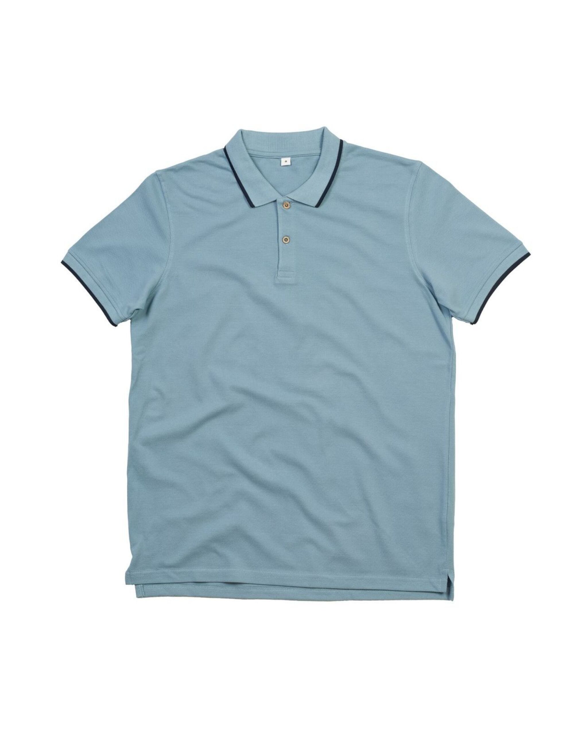 M191 Light Denim/Navy The Tipped Polo M191 Light Denim/Navy The Tipped Polo