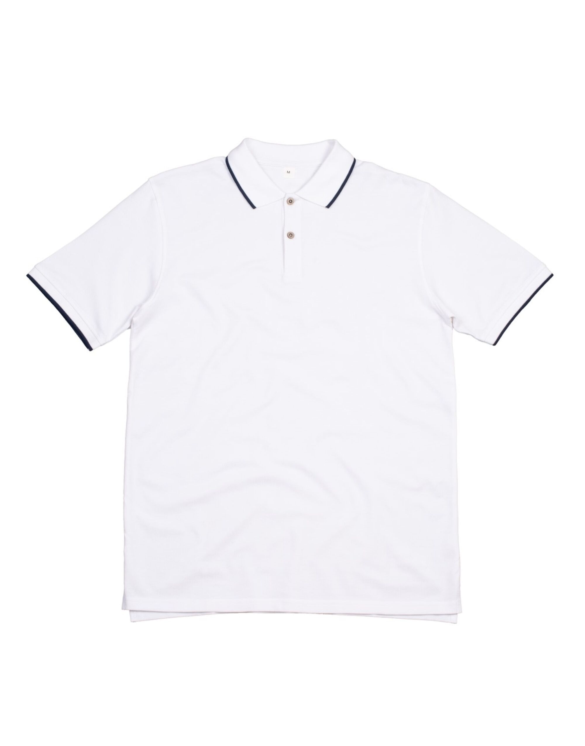 M191 The Tipped Polo White/Navy