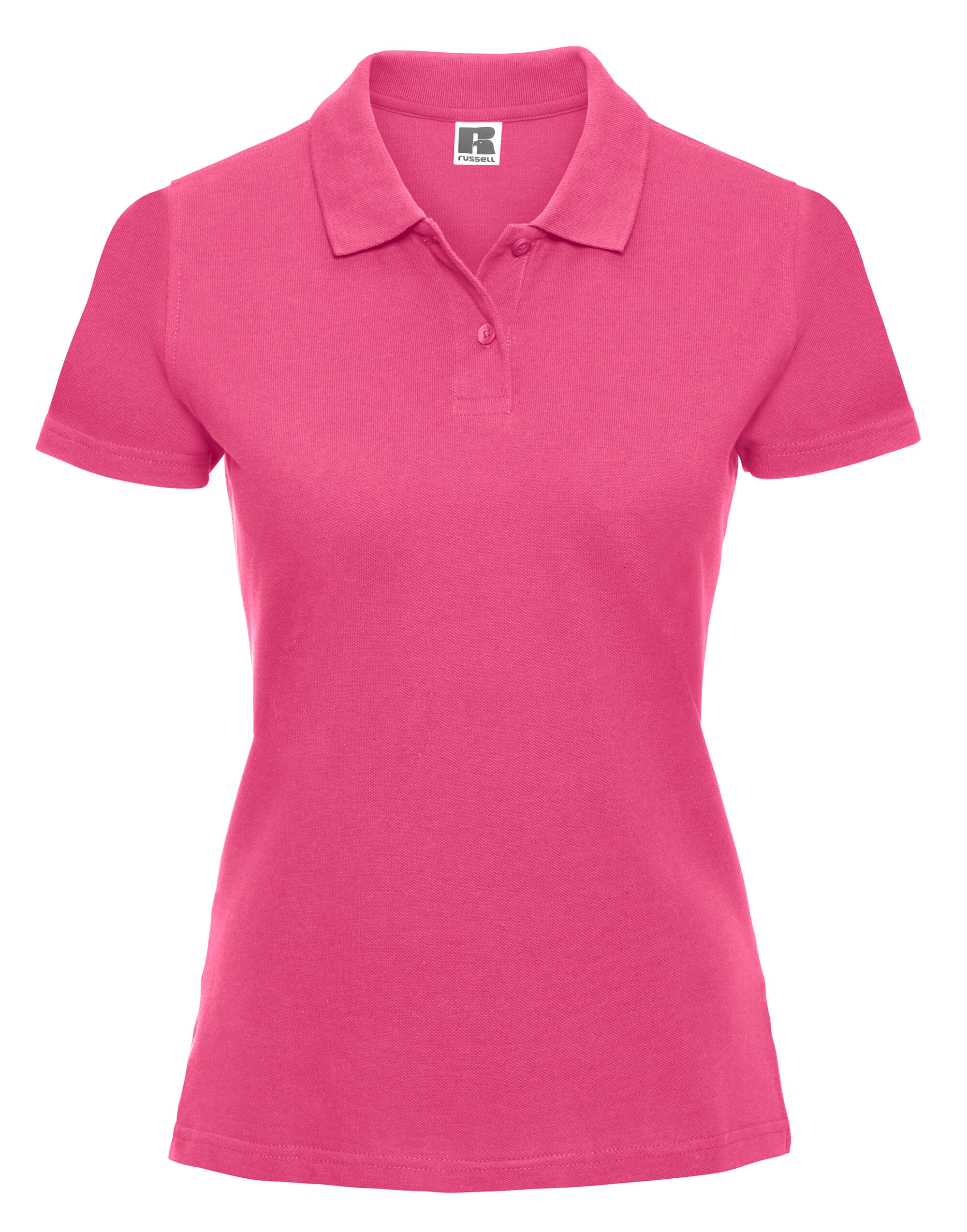 569F Ladies’ Classic Cotton Polo Fuchsia