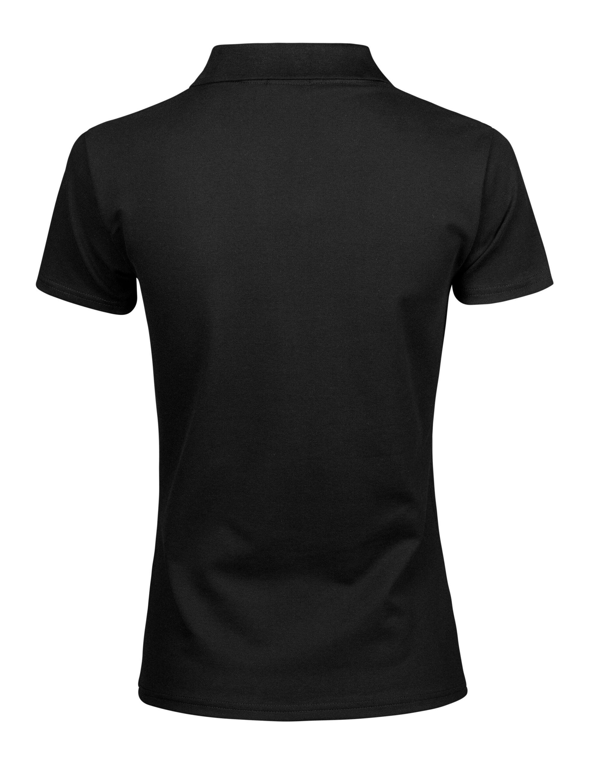 TJ1409 Women’s Luxury Stretch V-Neck Polo Black