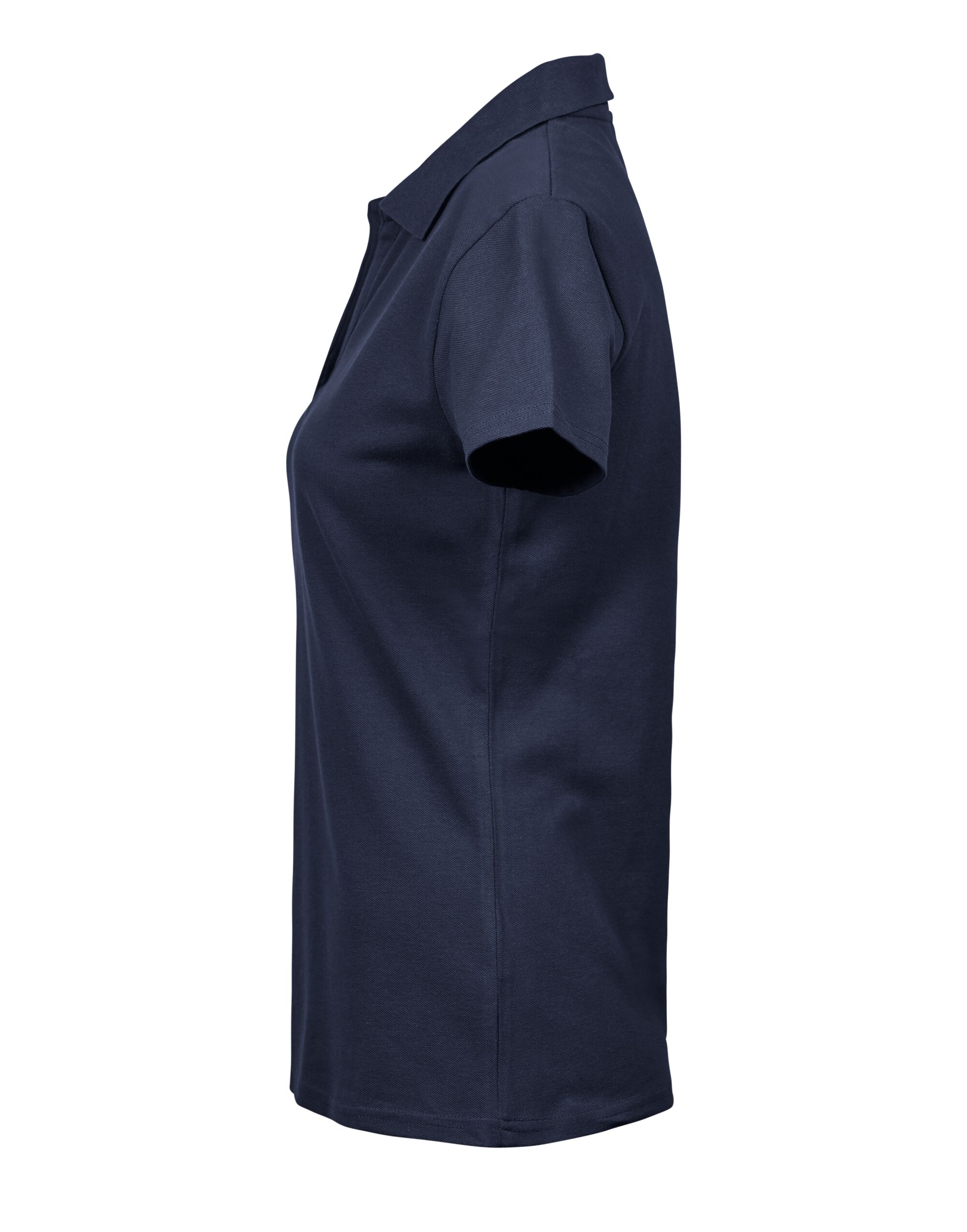 TJ1409 Women’s Luxury Stretch V-Neck Polo Navy