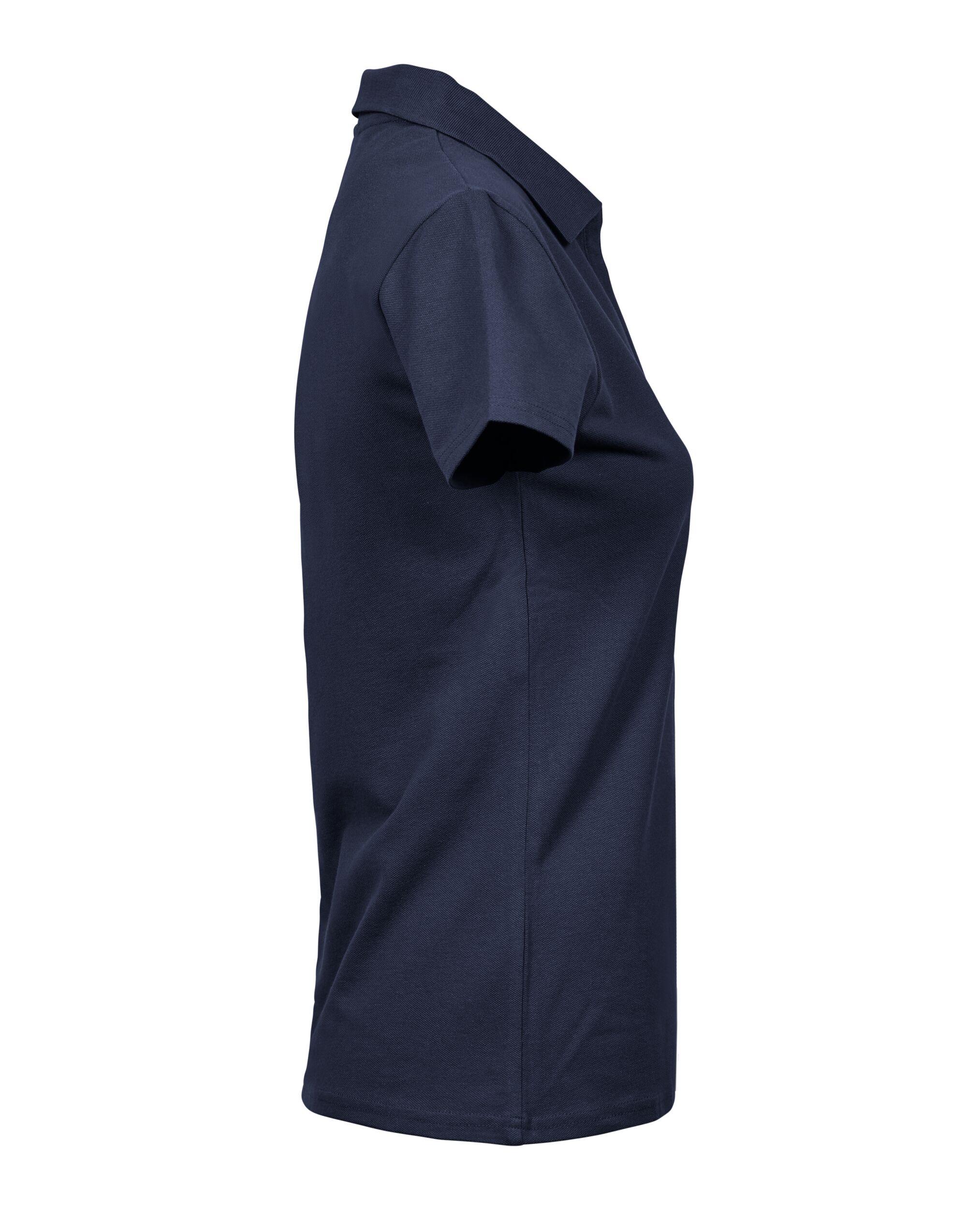 TJ1409 Women’s Luxury Stretch V-Neck Polo Navy