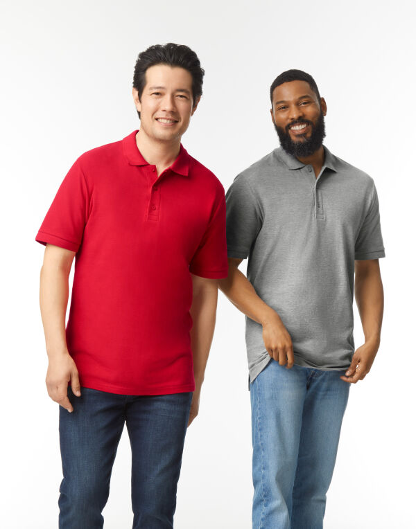Chalky Mint Premium Cotton® Adult Double Piqué Polo