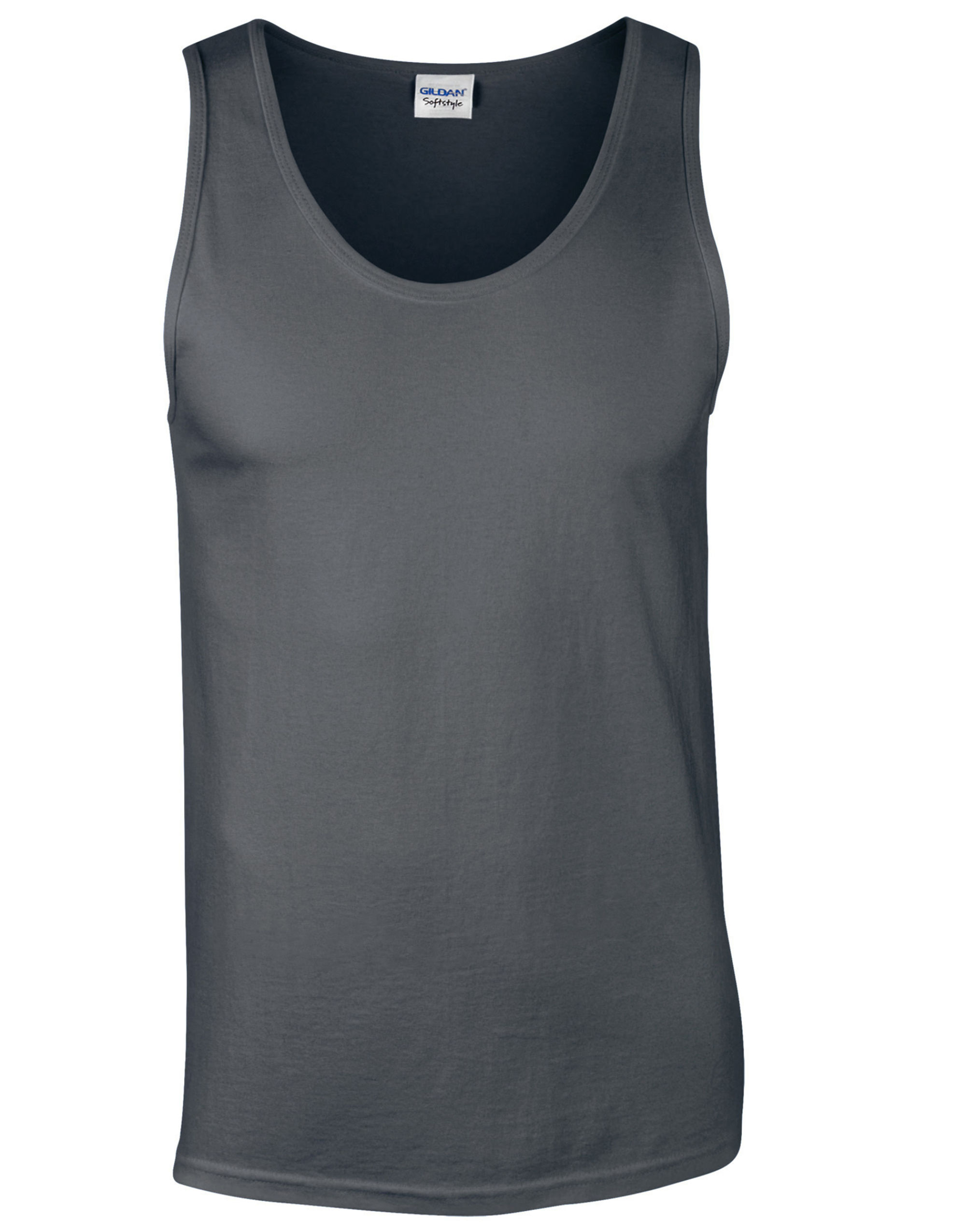 64200 Softstyle® Adult Tank Top Charcoal