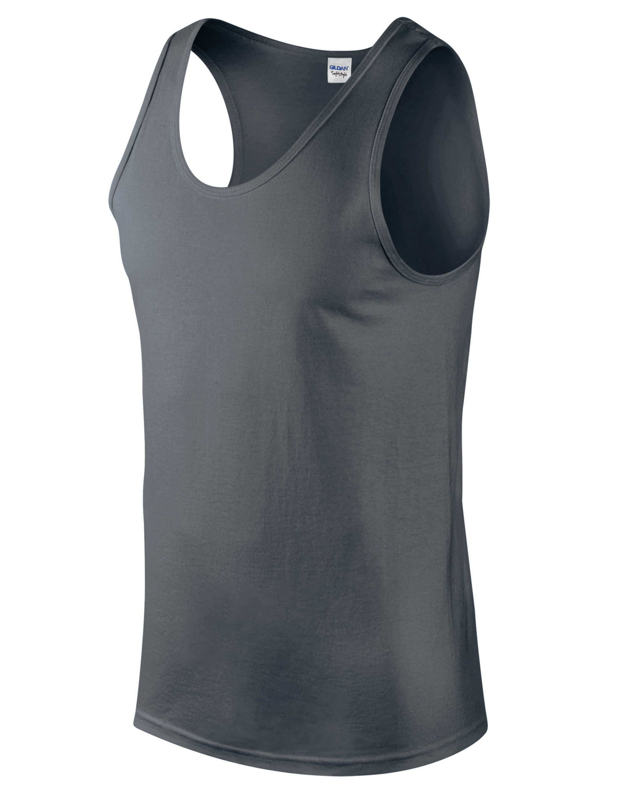64200 Softstyle® Adult Tank Top Charcoal
