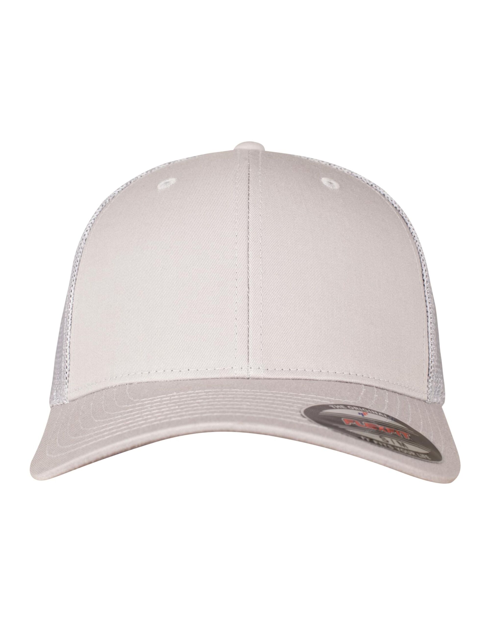 6511 Flexfit Mesh Trucker Silver 6511 Flexfit Mesh Trucker Silver