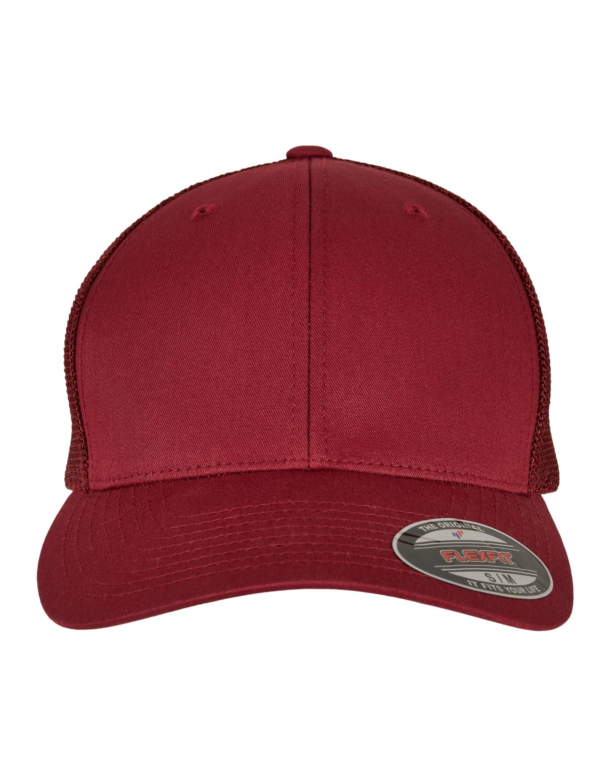 6511 Flexfit Mesh Trucker Cranberry 6511 Flexfit Mesh Trucker Cranberry
