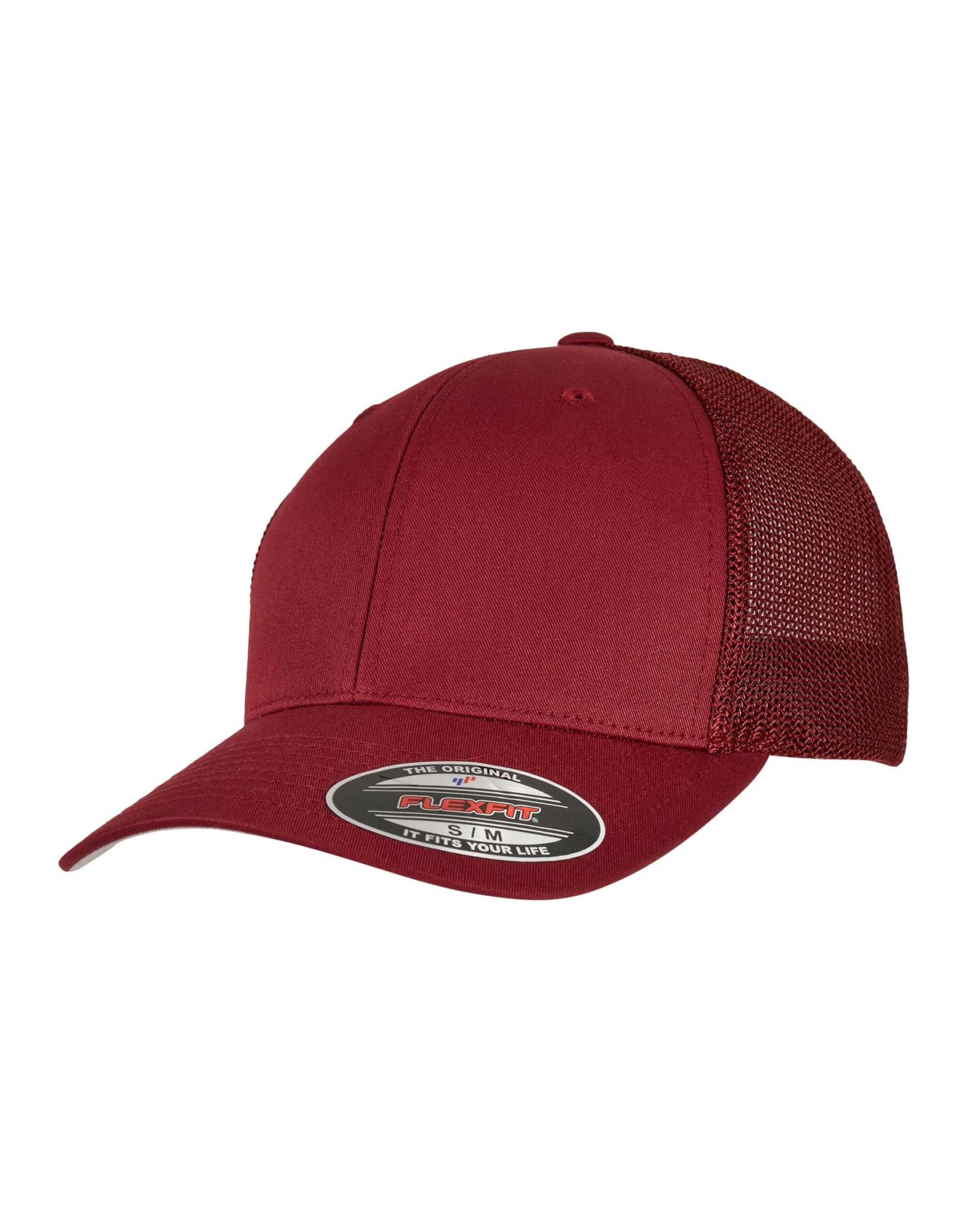 6511 Flexfit Mesh Trucker Cranberry