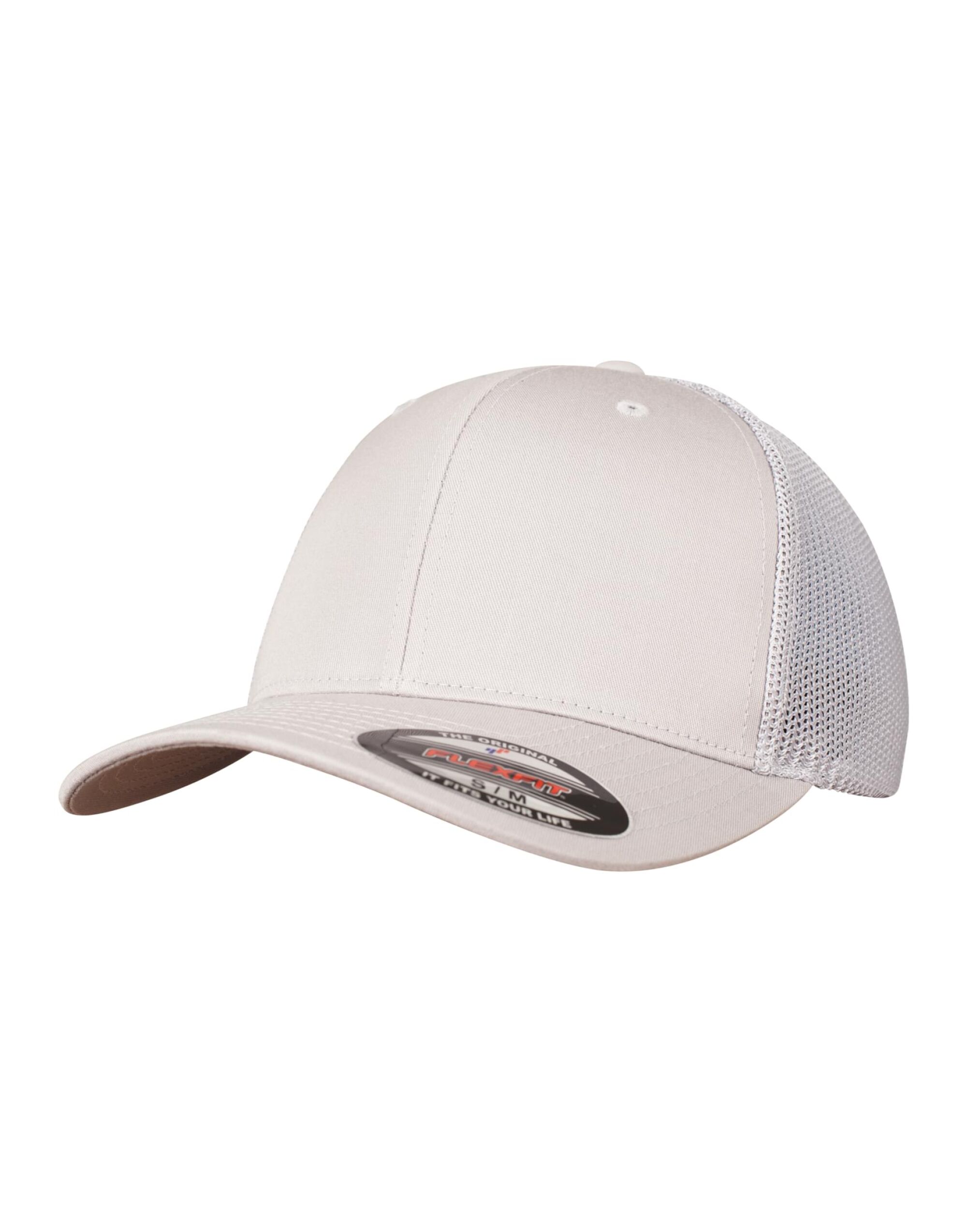 6511 Flexfit Mesh Trucker Silver
