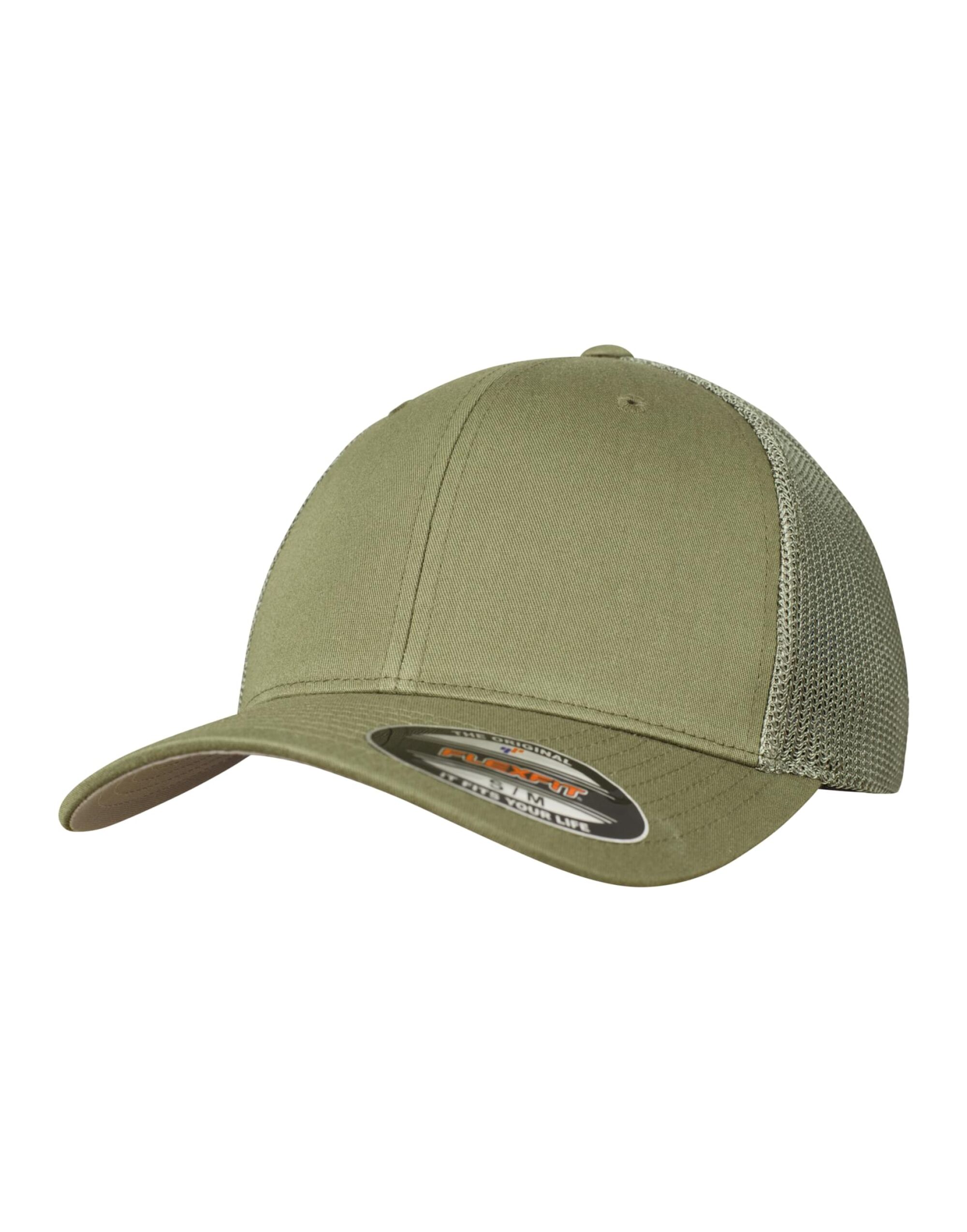 6511 Flexfit Mesh Trucker Buck