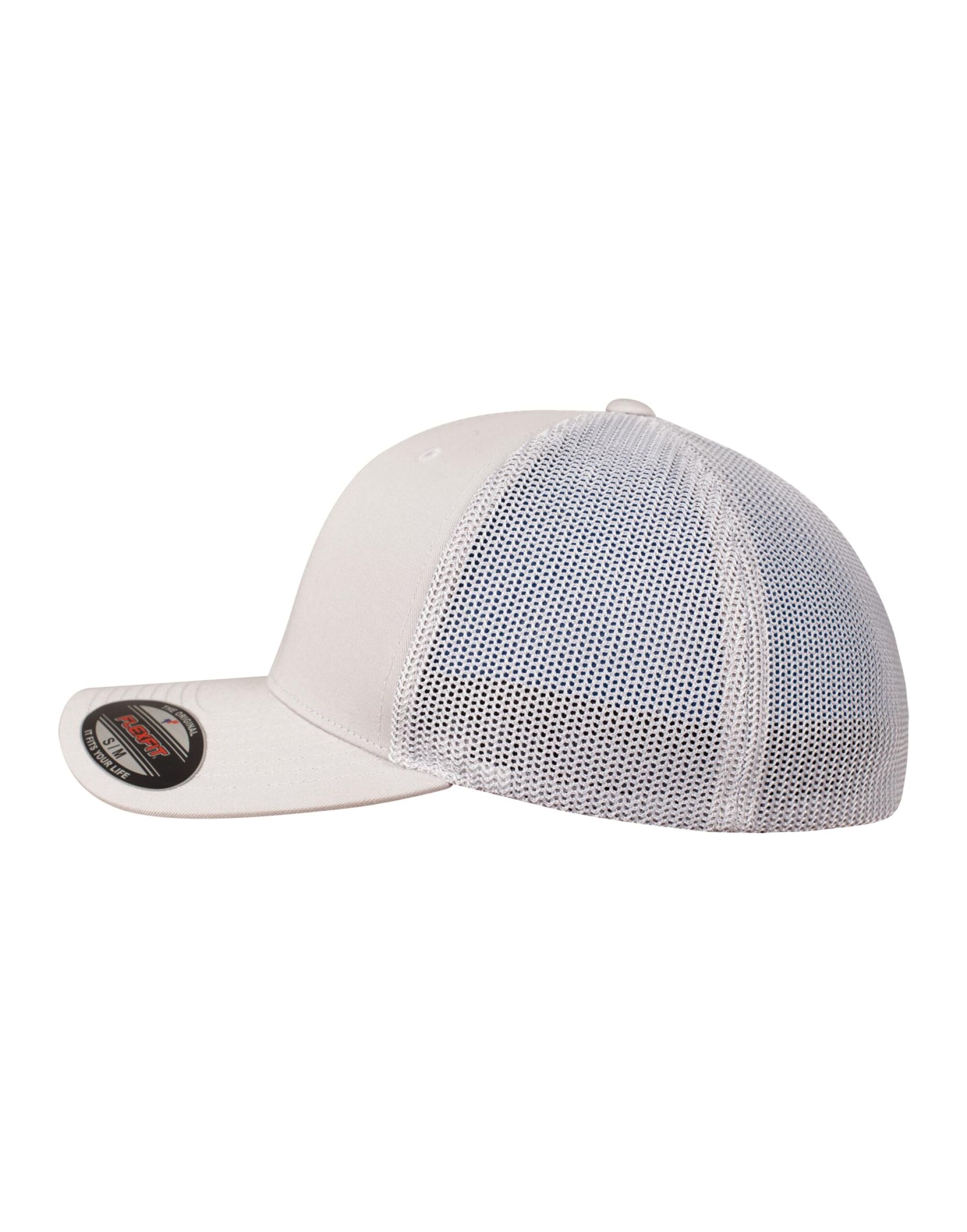 6511 Flexfit Mesh Trucker Silver