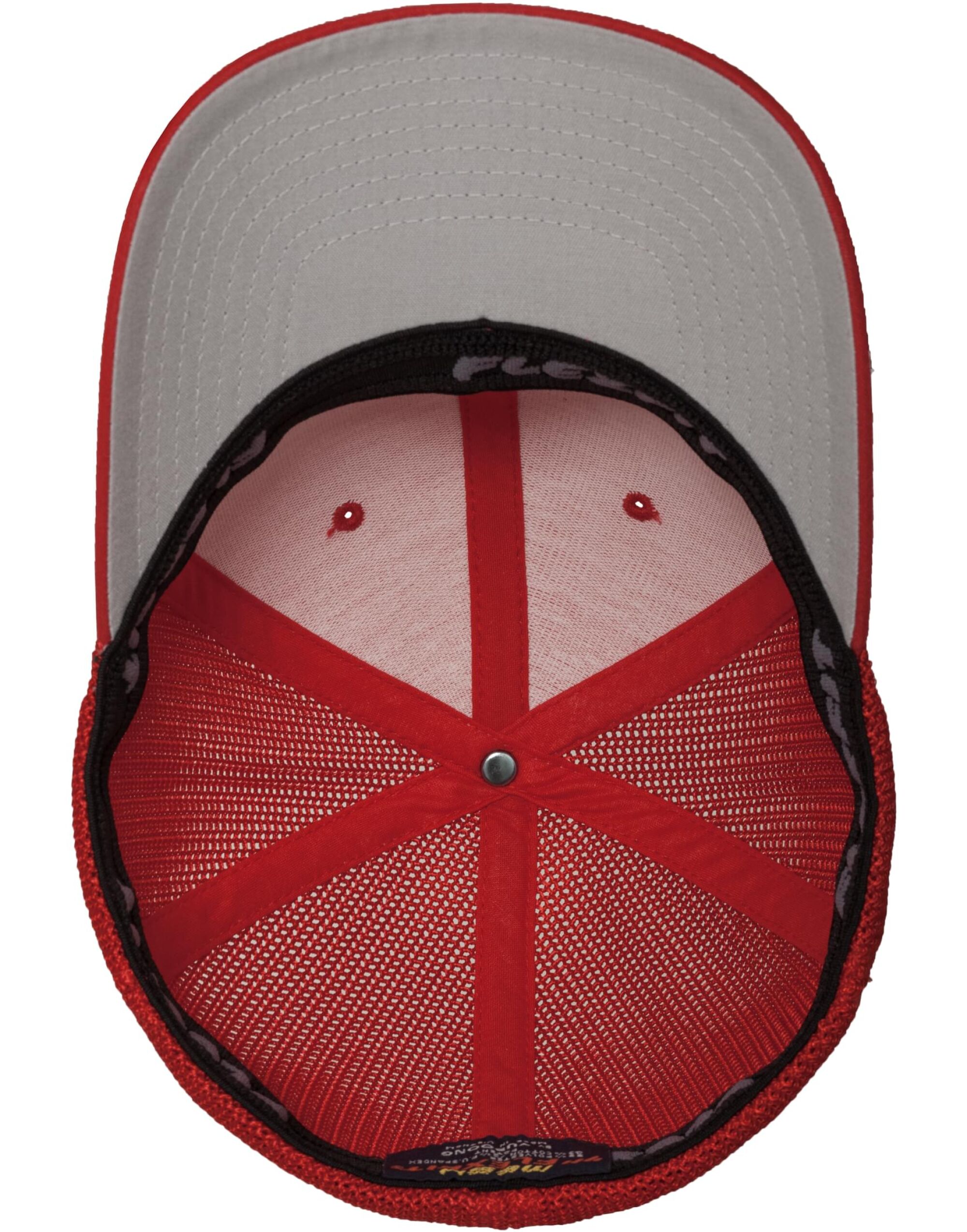 6511 Flexfit Mesh Trucker Red