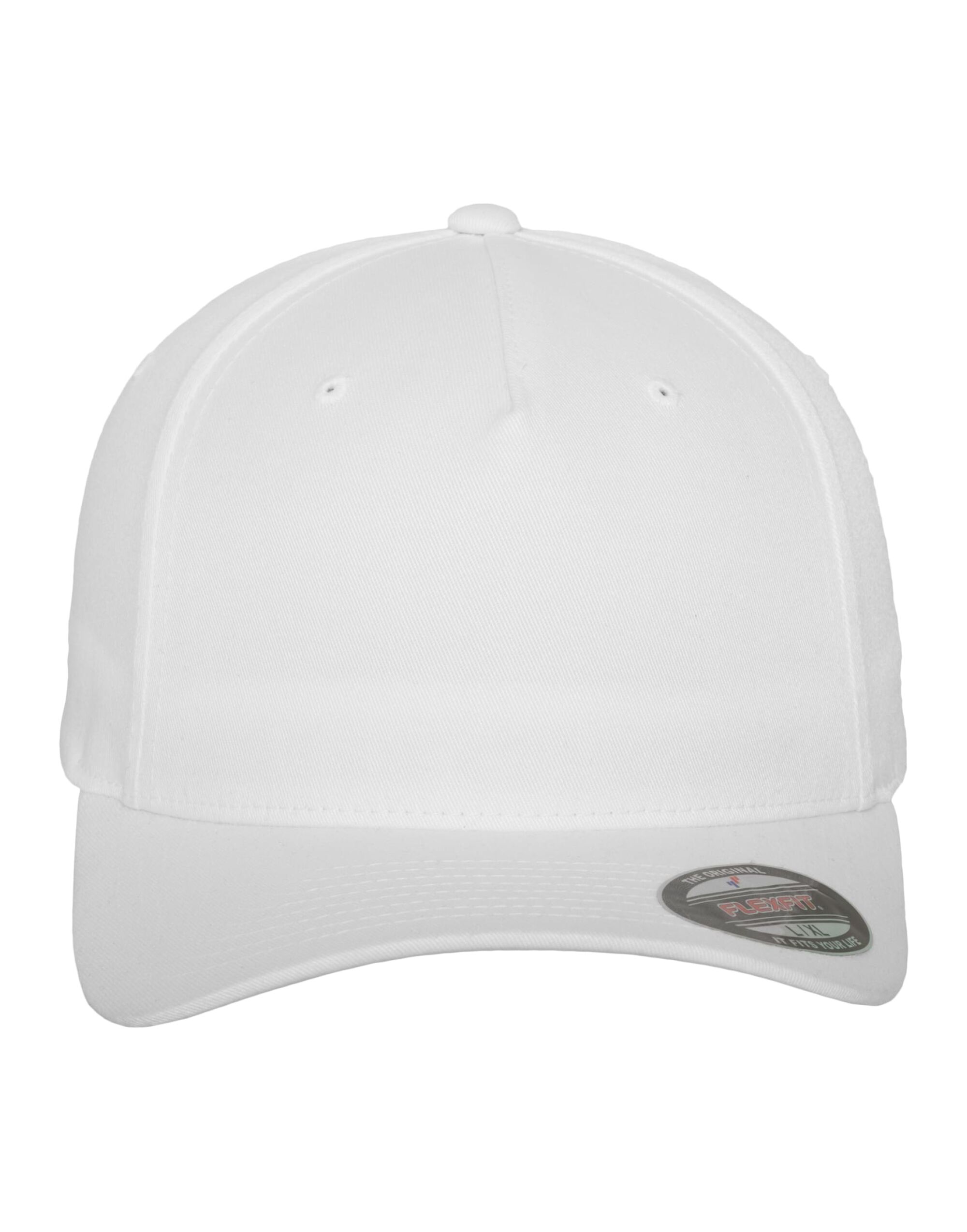 6560 5 Panel Cap White 6560 5 Panel Cap White
