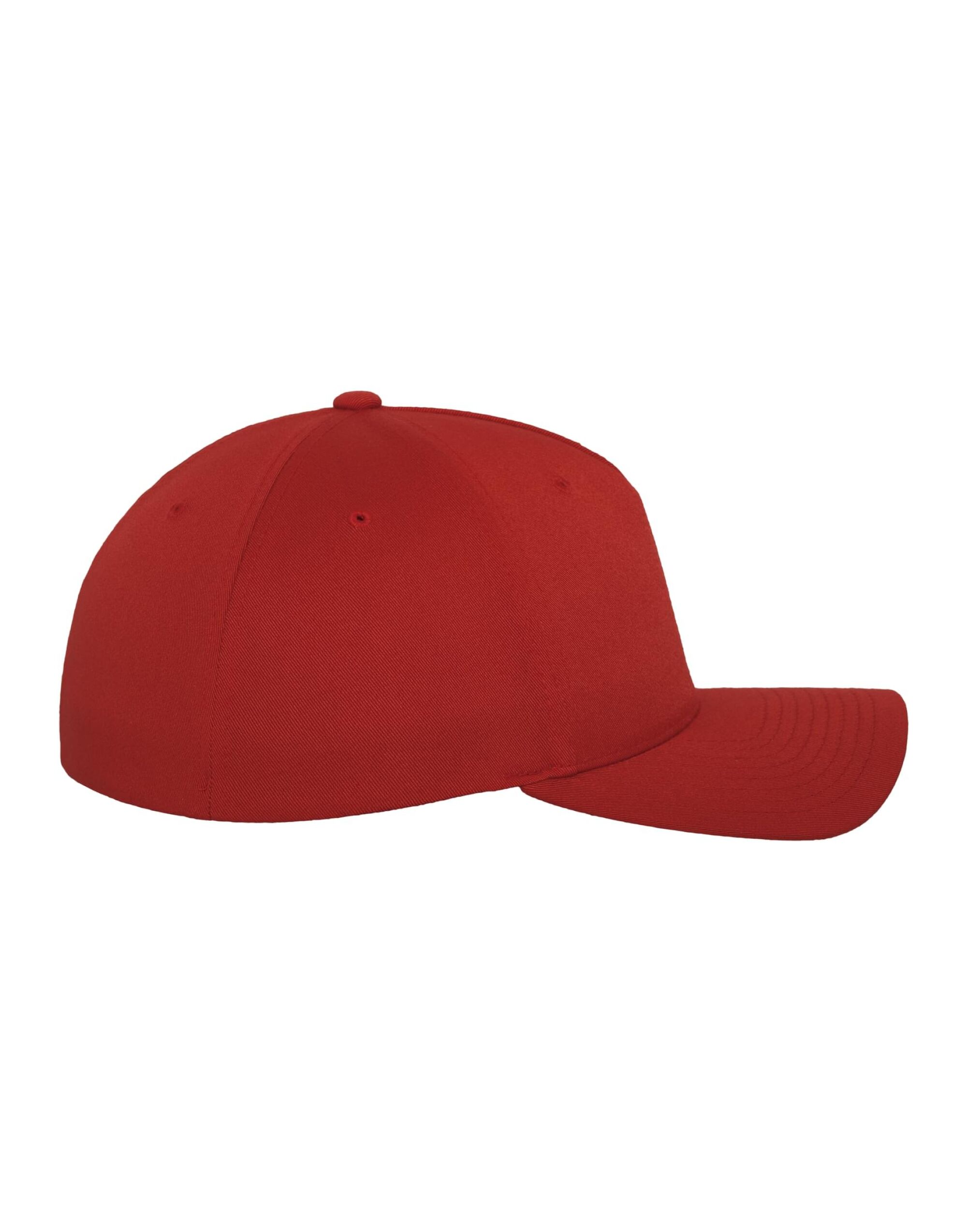 6560 5 Panel Cap Red